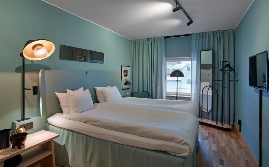Beds in room Superior twin at Scandic Klara in Stockholm