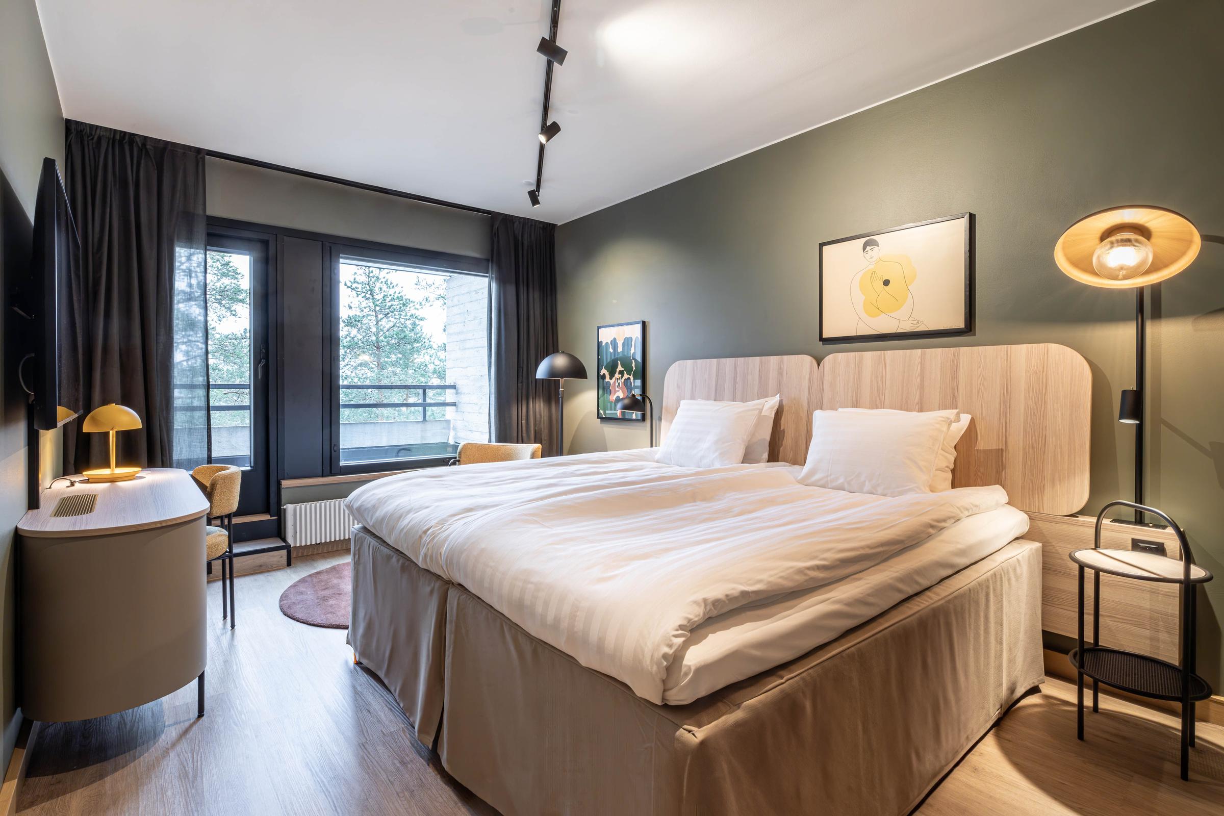 superior room at scandic laajavuori