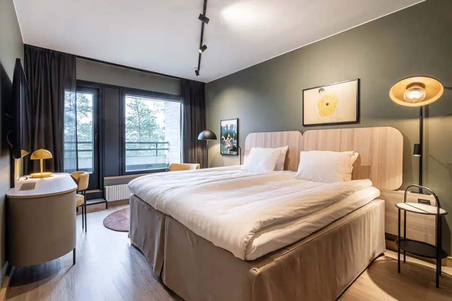 superior room at scandic laajavuori
