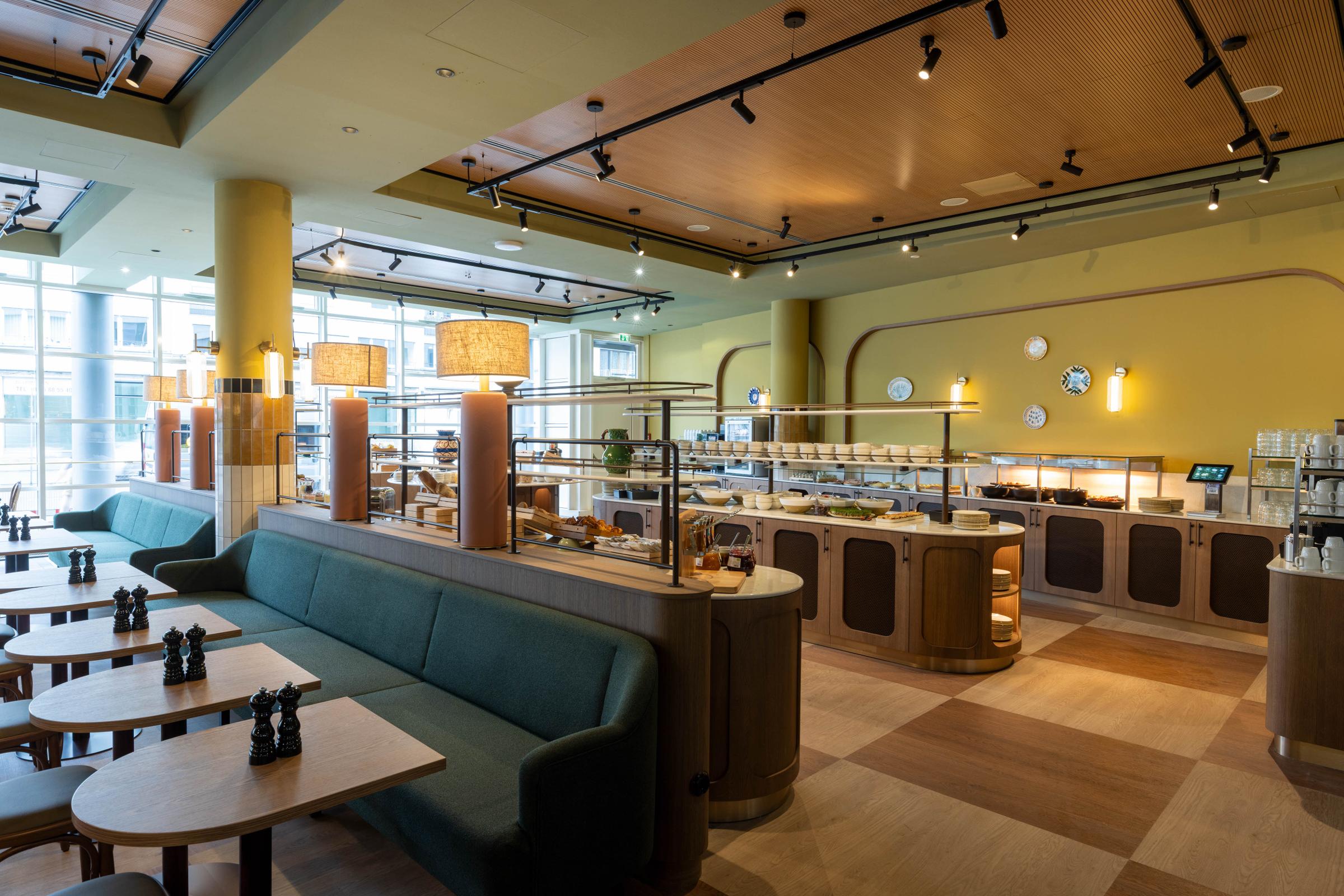 restaurant at scandic charlottenburg in berlin