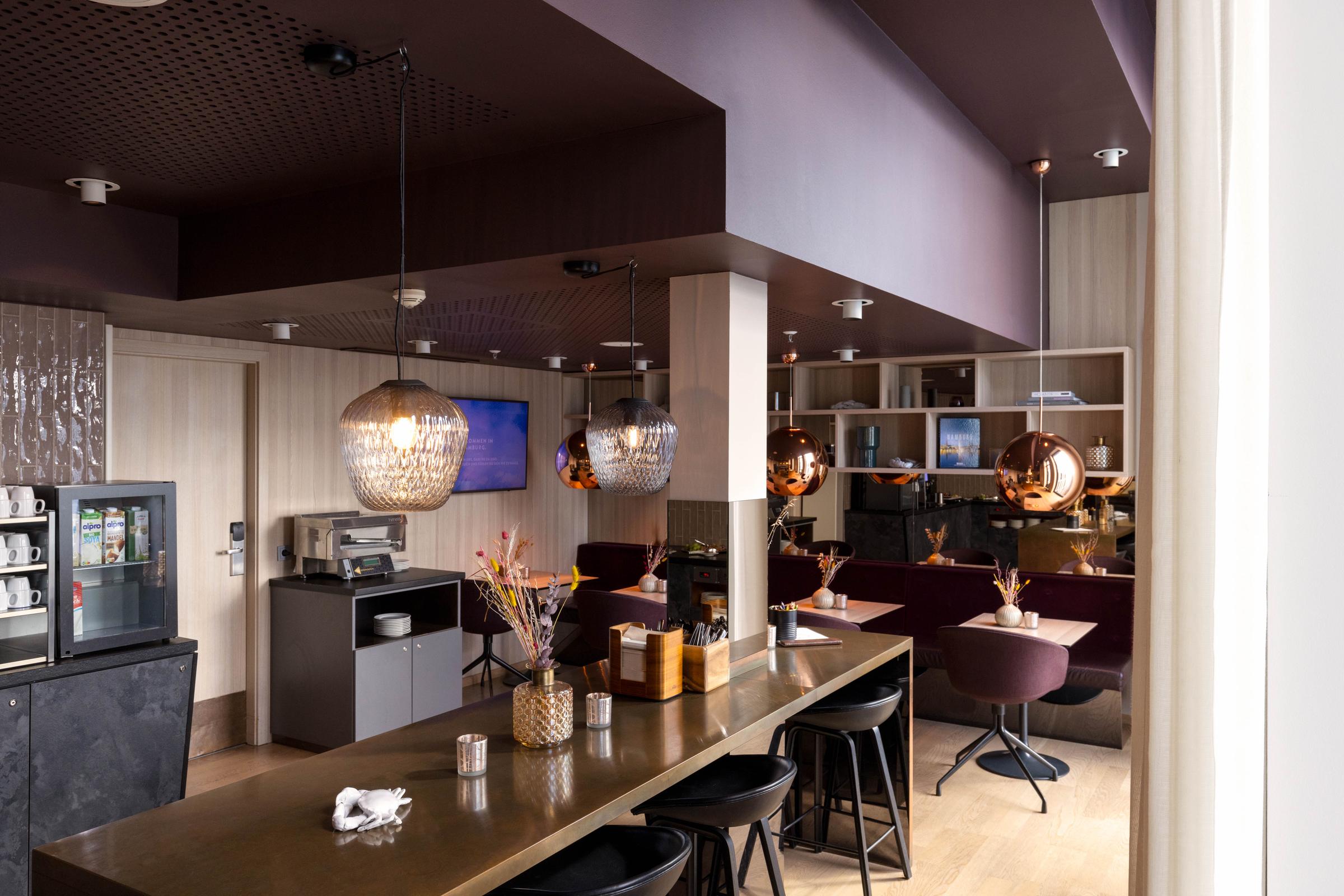 Living Room at Scandic Hamburg Emporio