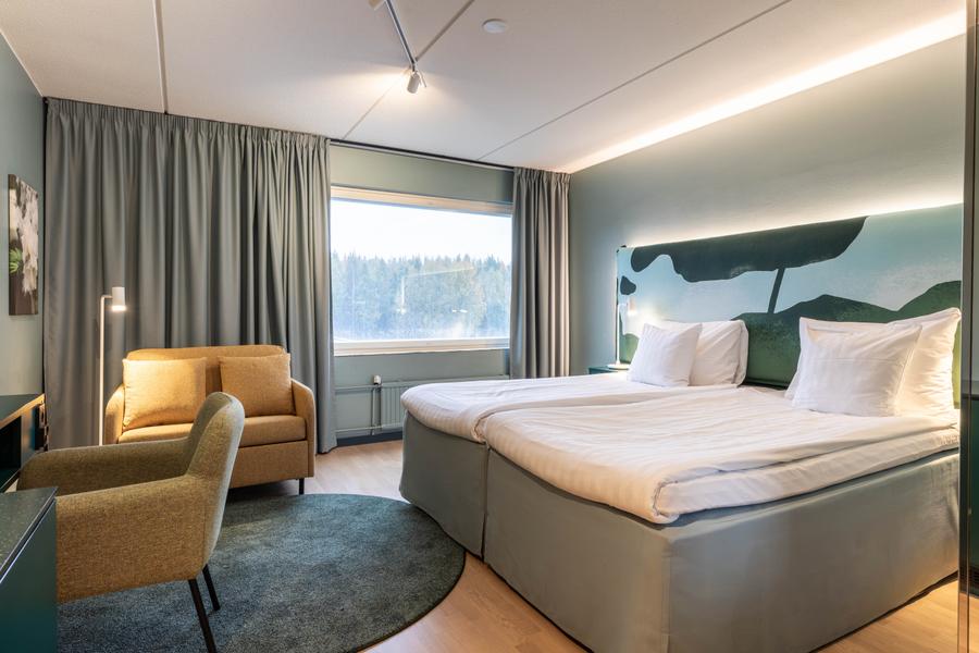 superior family room at scandic eden nokia