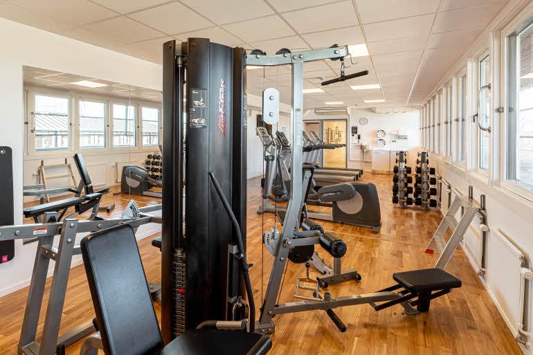 gym at Scandic Hallandia