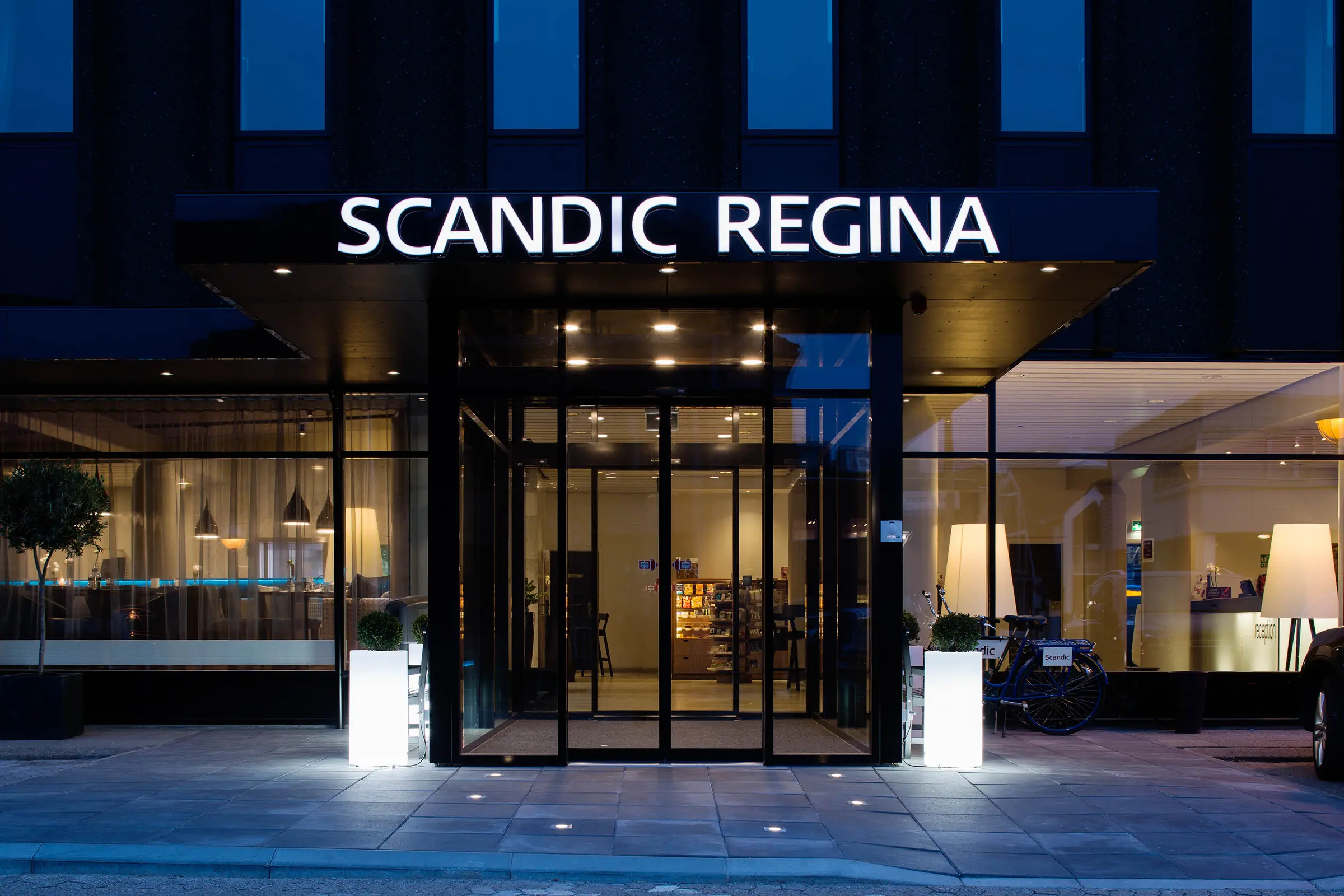Scandic Regina, exterior, entrance