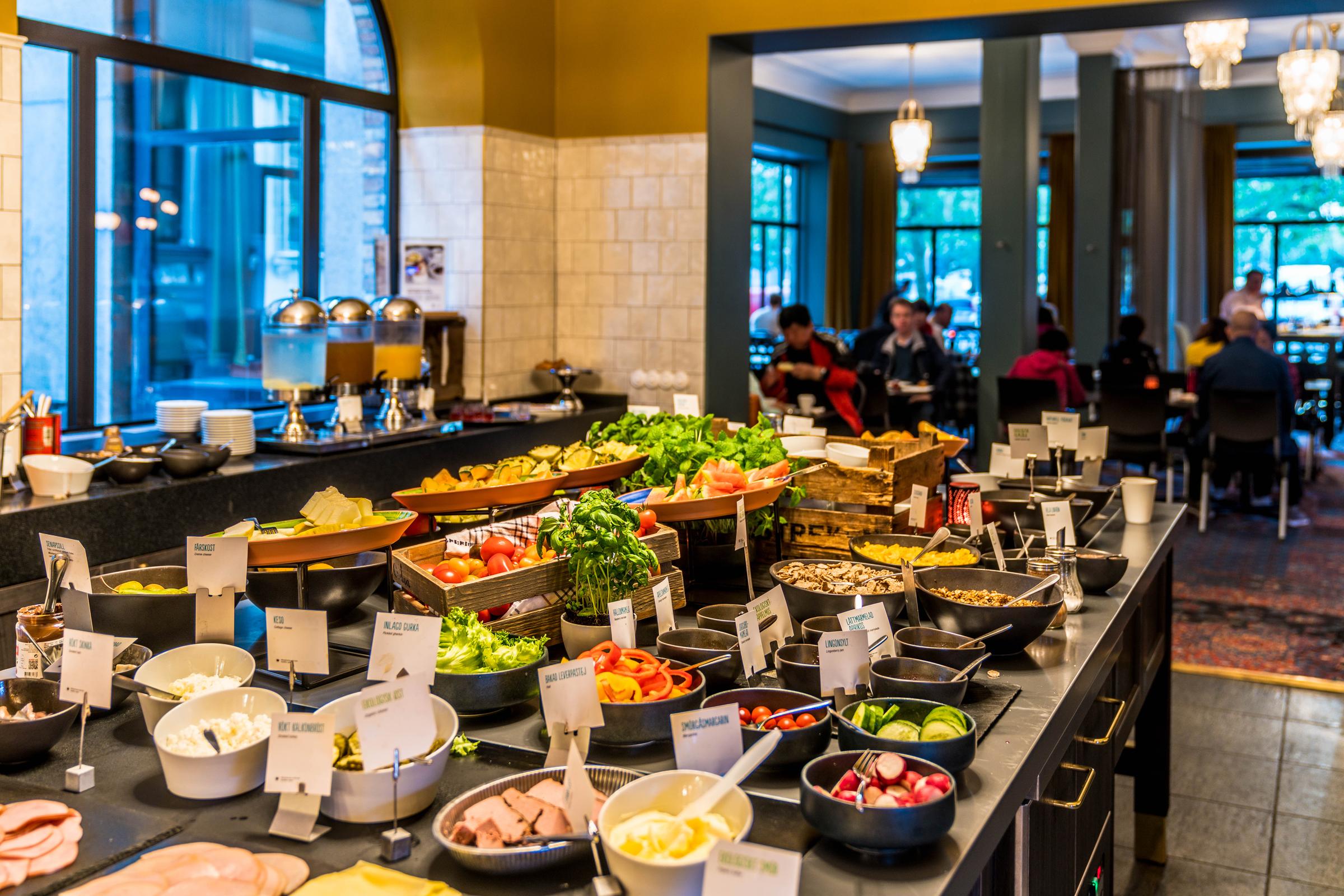 Breakfast buffet