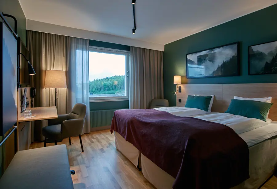 King Superior and Family Superior room at scandic ornskoldsvik in sweden
