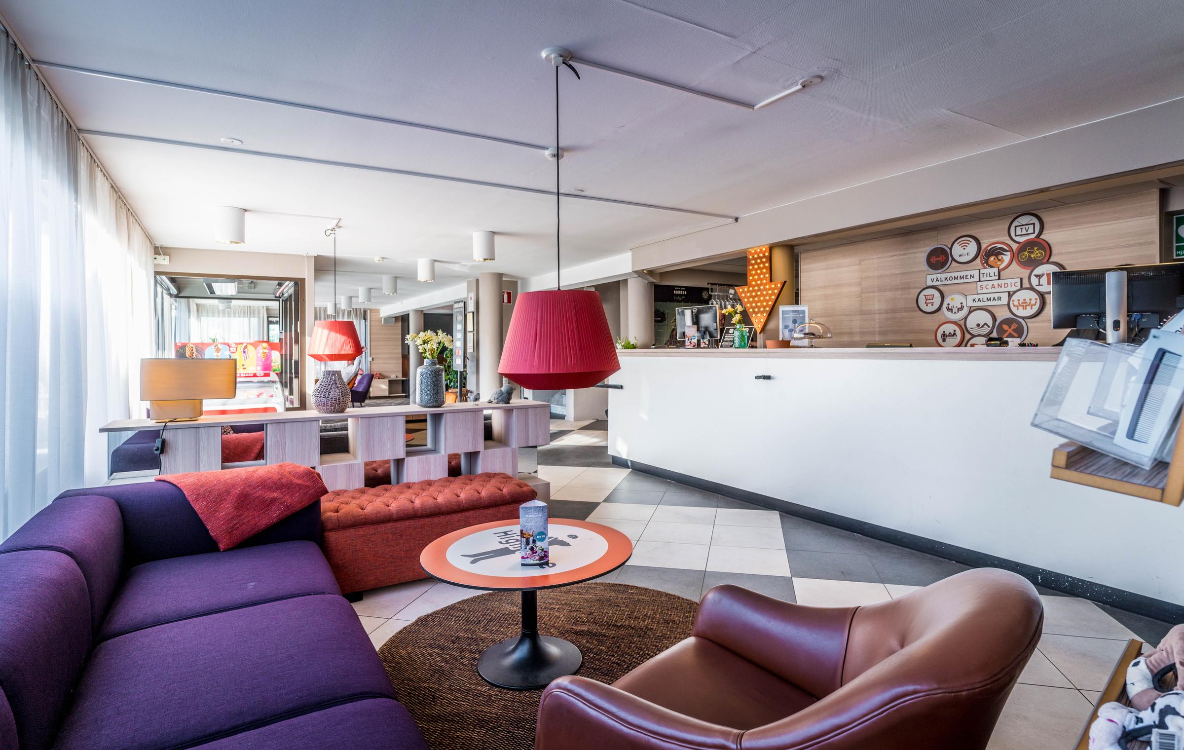 Lobby Scandic Kalmar