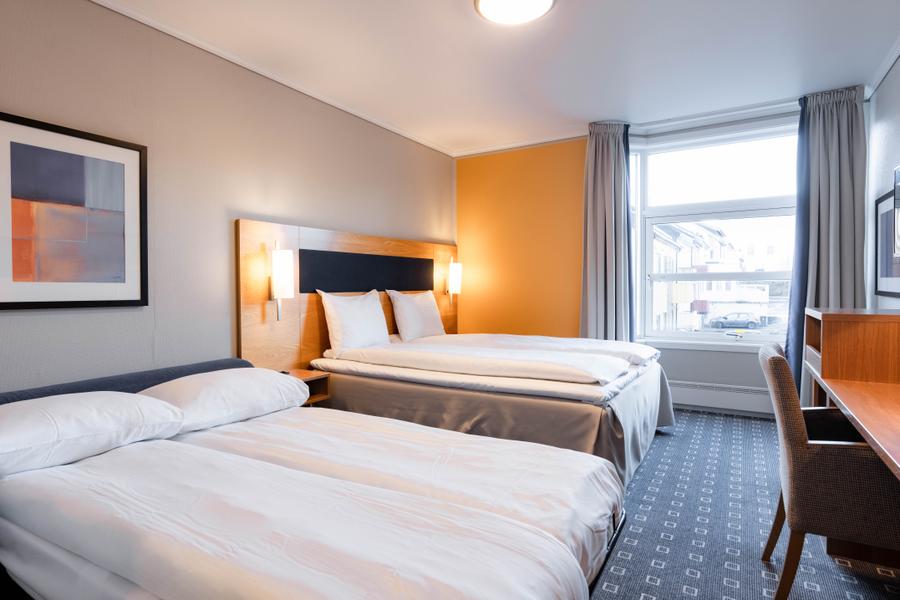 standard family room at scandic kristiansund in norway