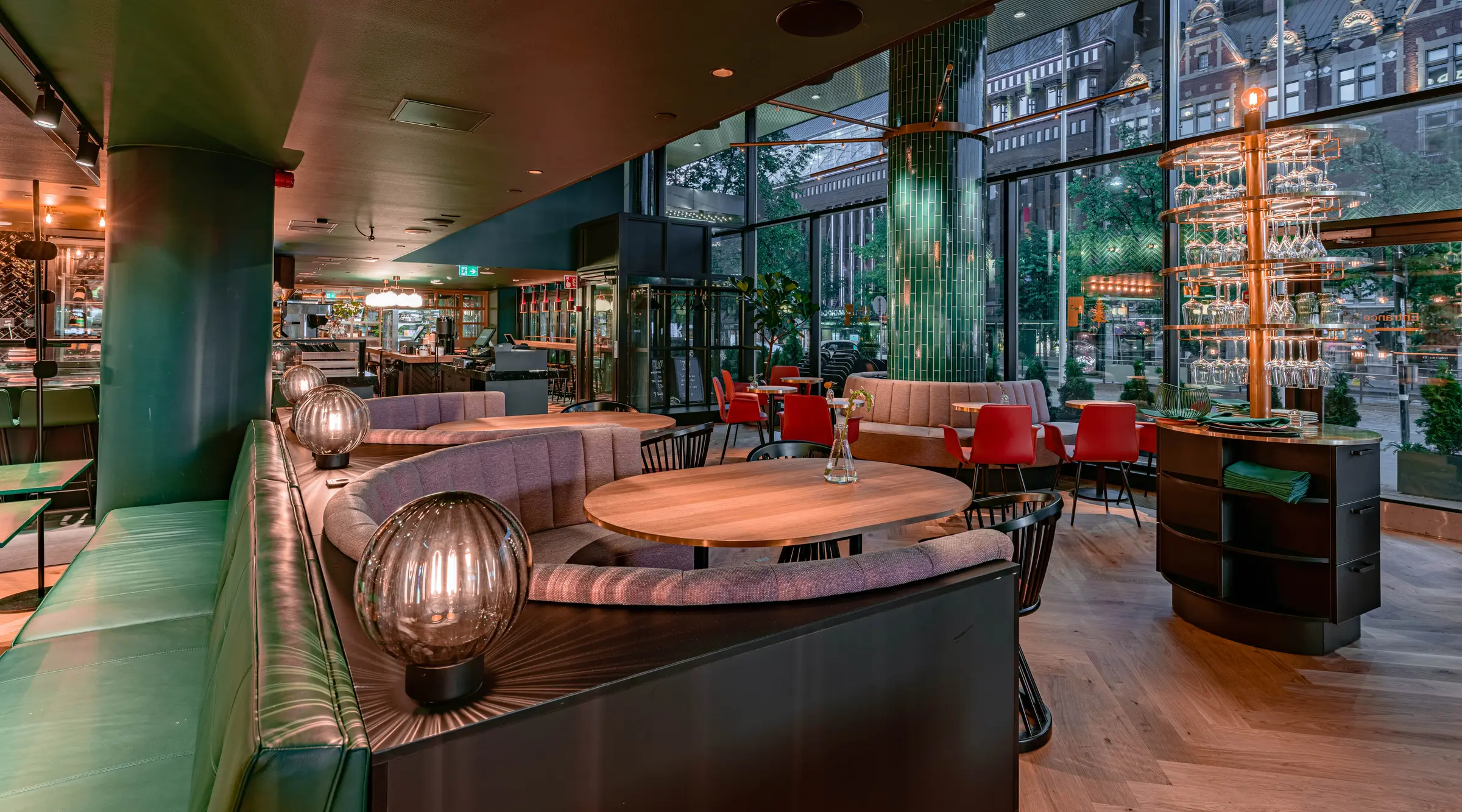restaurant tables