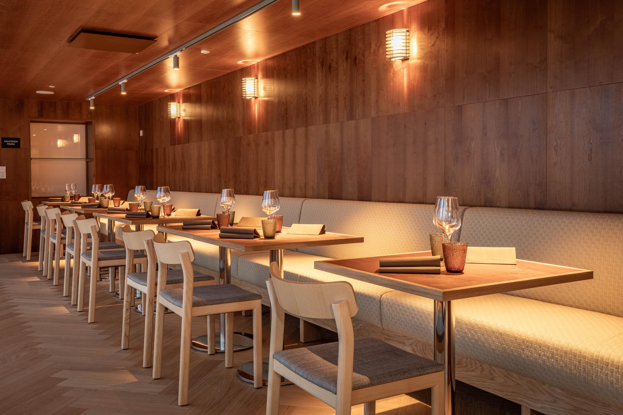 restaurant kabinet at scandic pohjanhovi in rovaniemi finland