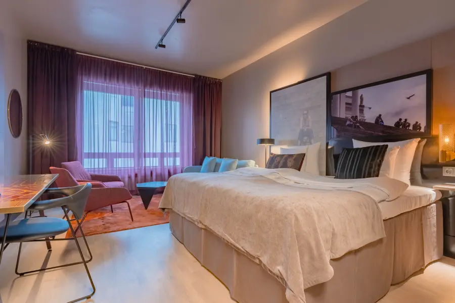 family room at marski by scandic