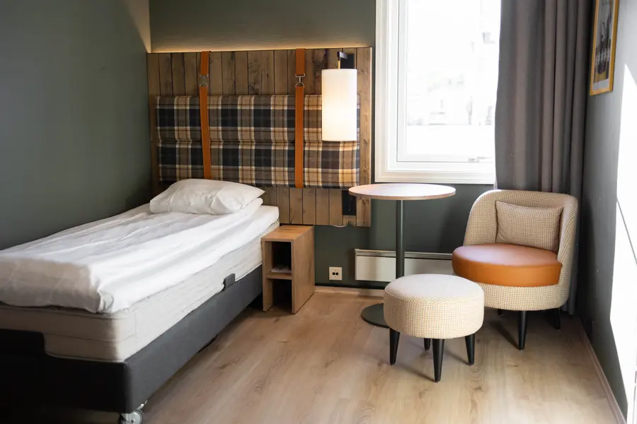 Single room at Scandic Svolvaer