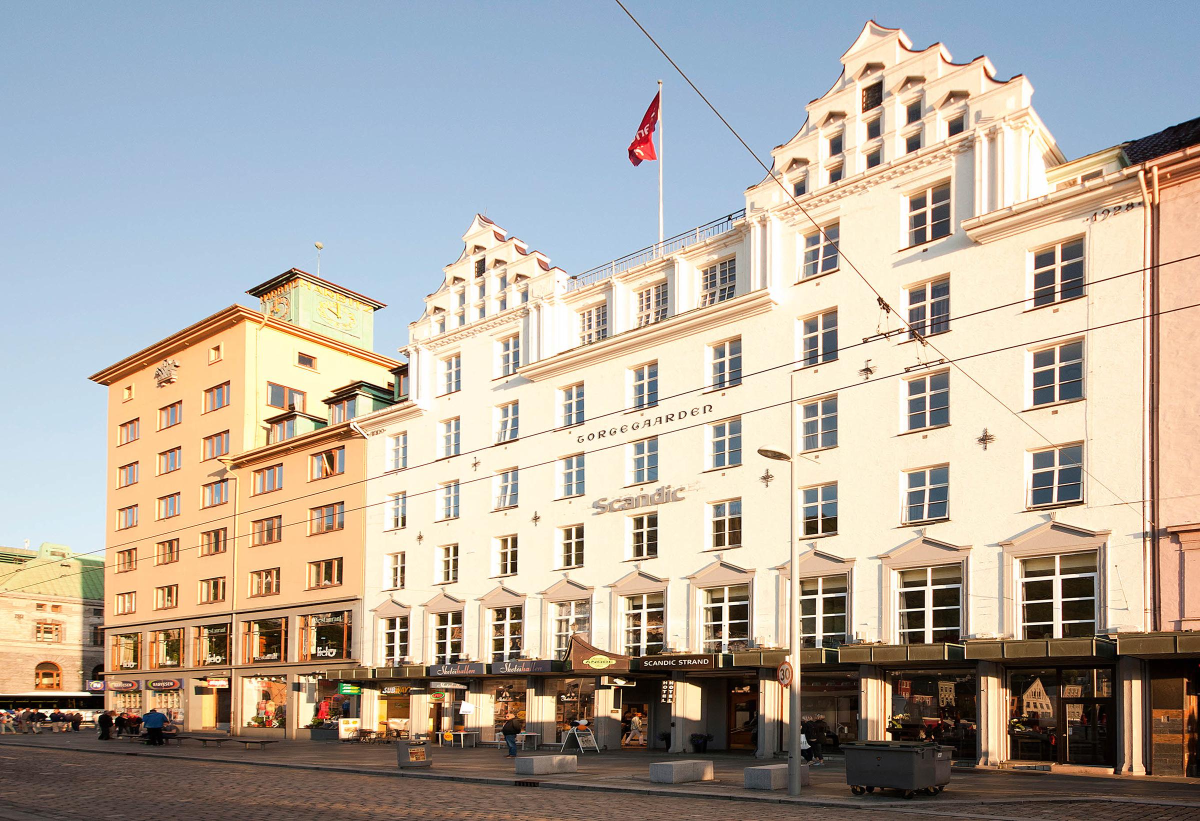 Fassade im Scandic Torget