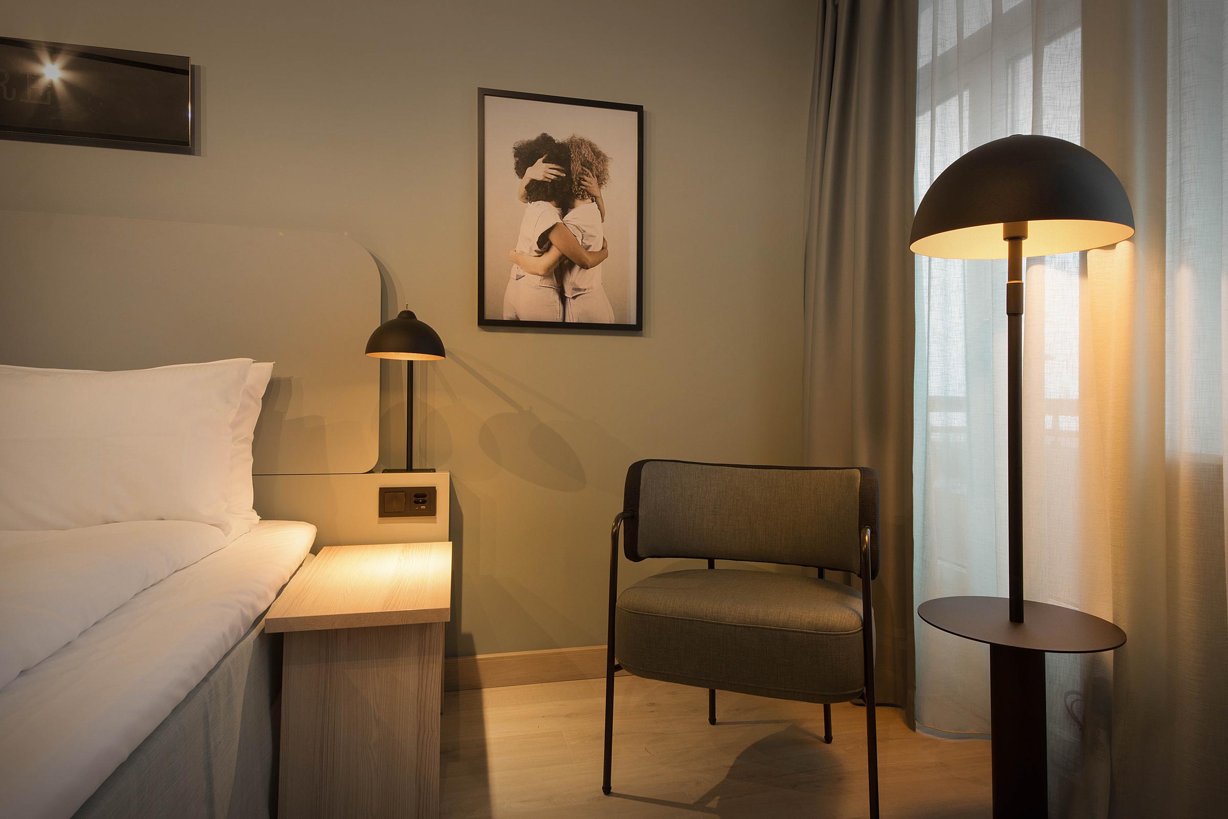 barrierefreies Zimmer im Scandic Victoria Lillehammer