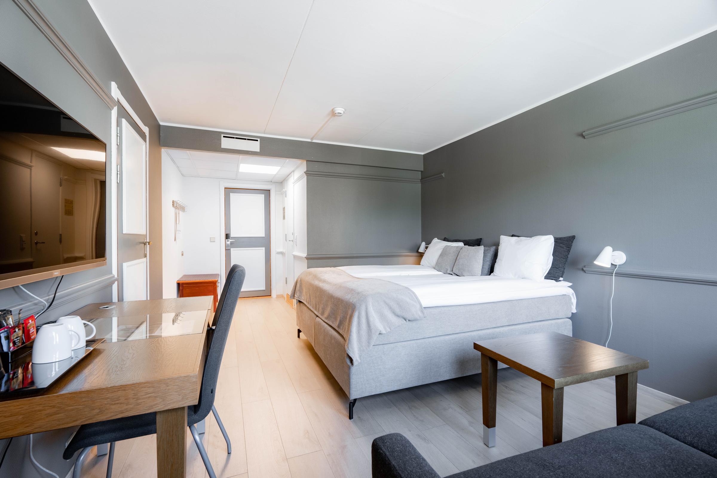 Standard room hotell Scandic Hønefoss
