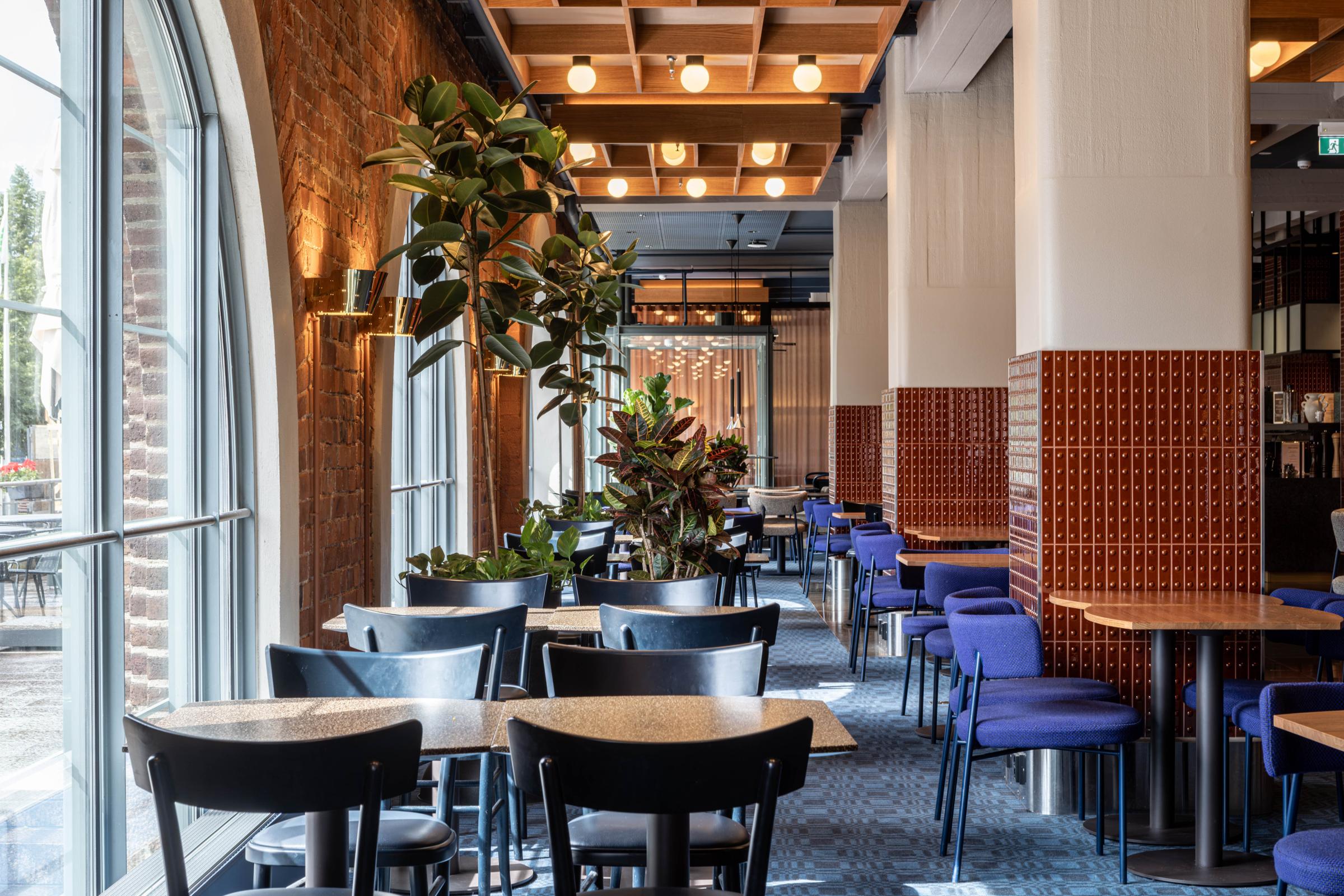 breakfast area at scandic grand marina in helsinki
