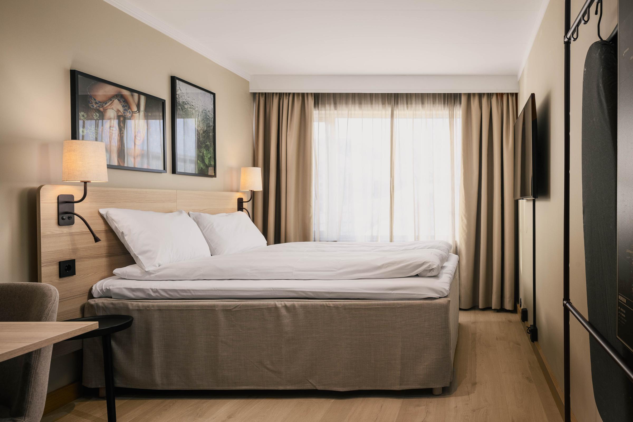 Standard room at Scandic Gardermoen