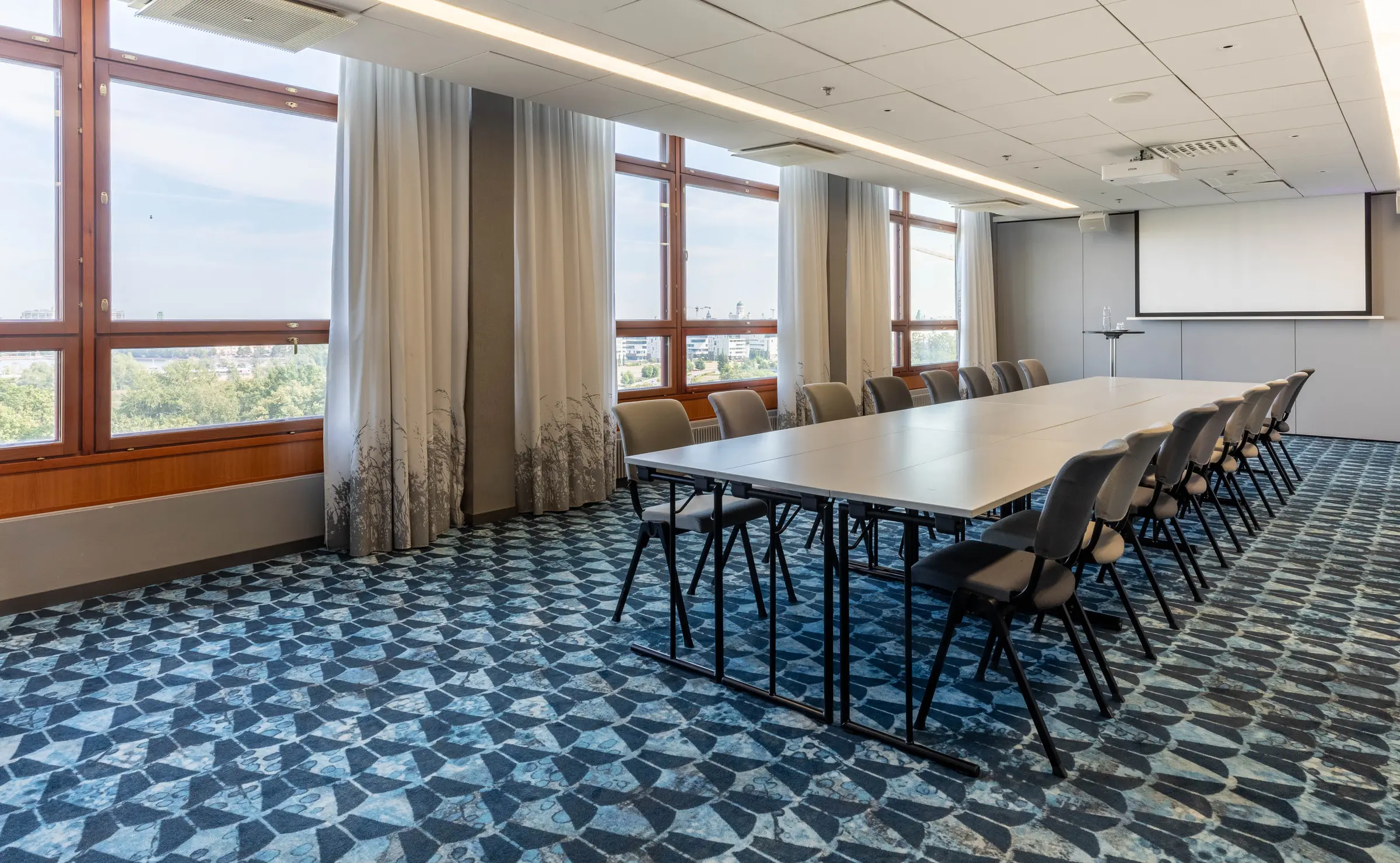 meeting room with view at scandic park helsinki