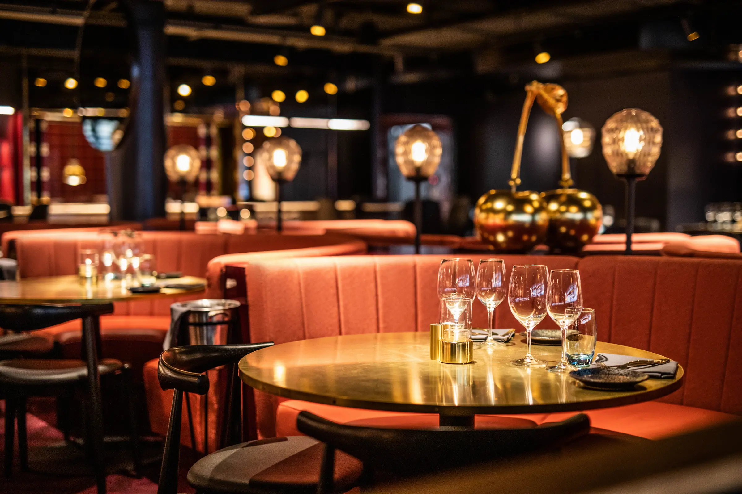 restaurant tables