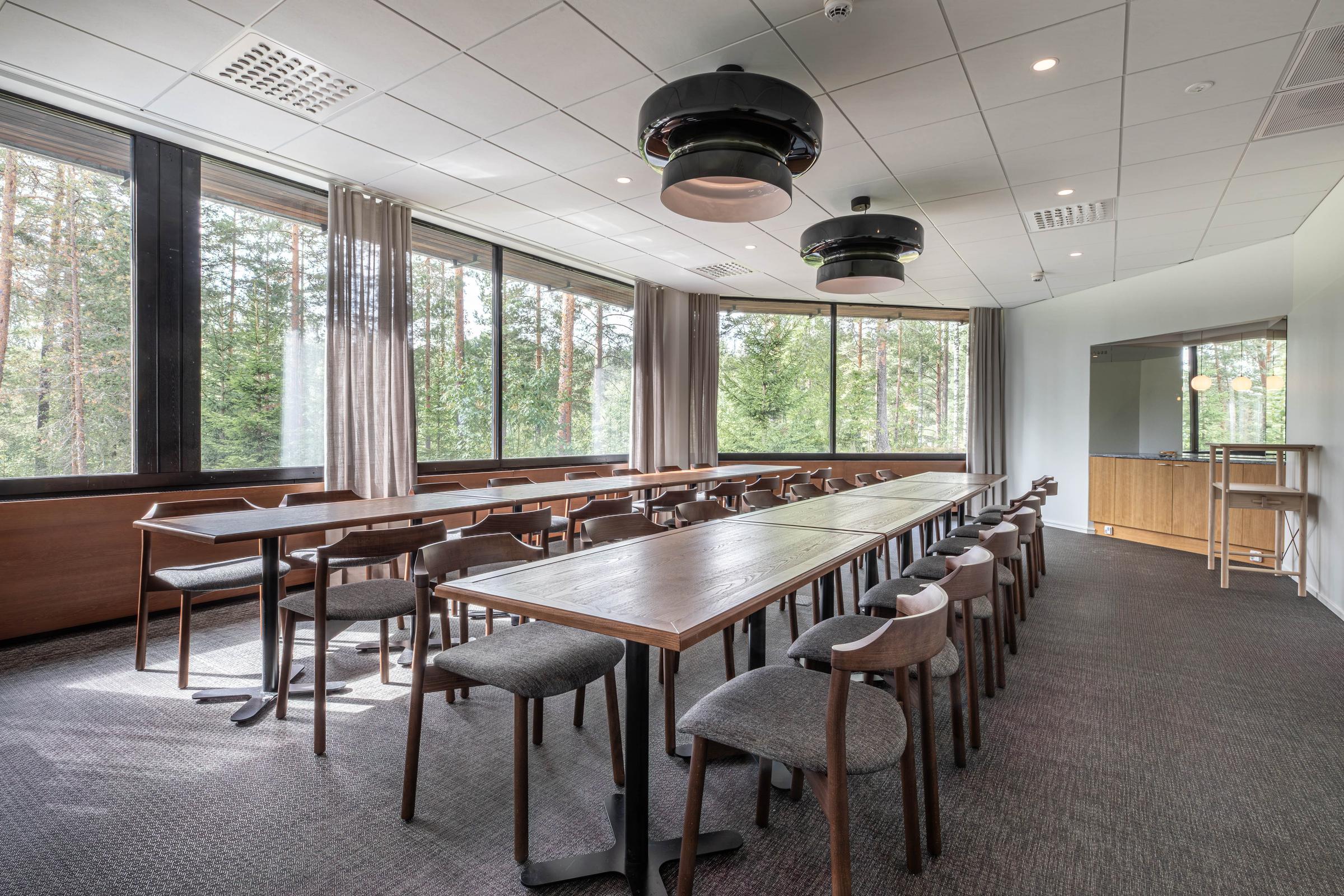 meeting room wasaani at scandic laajavuori in jyvaskyla finland
