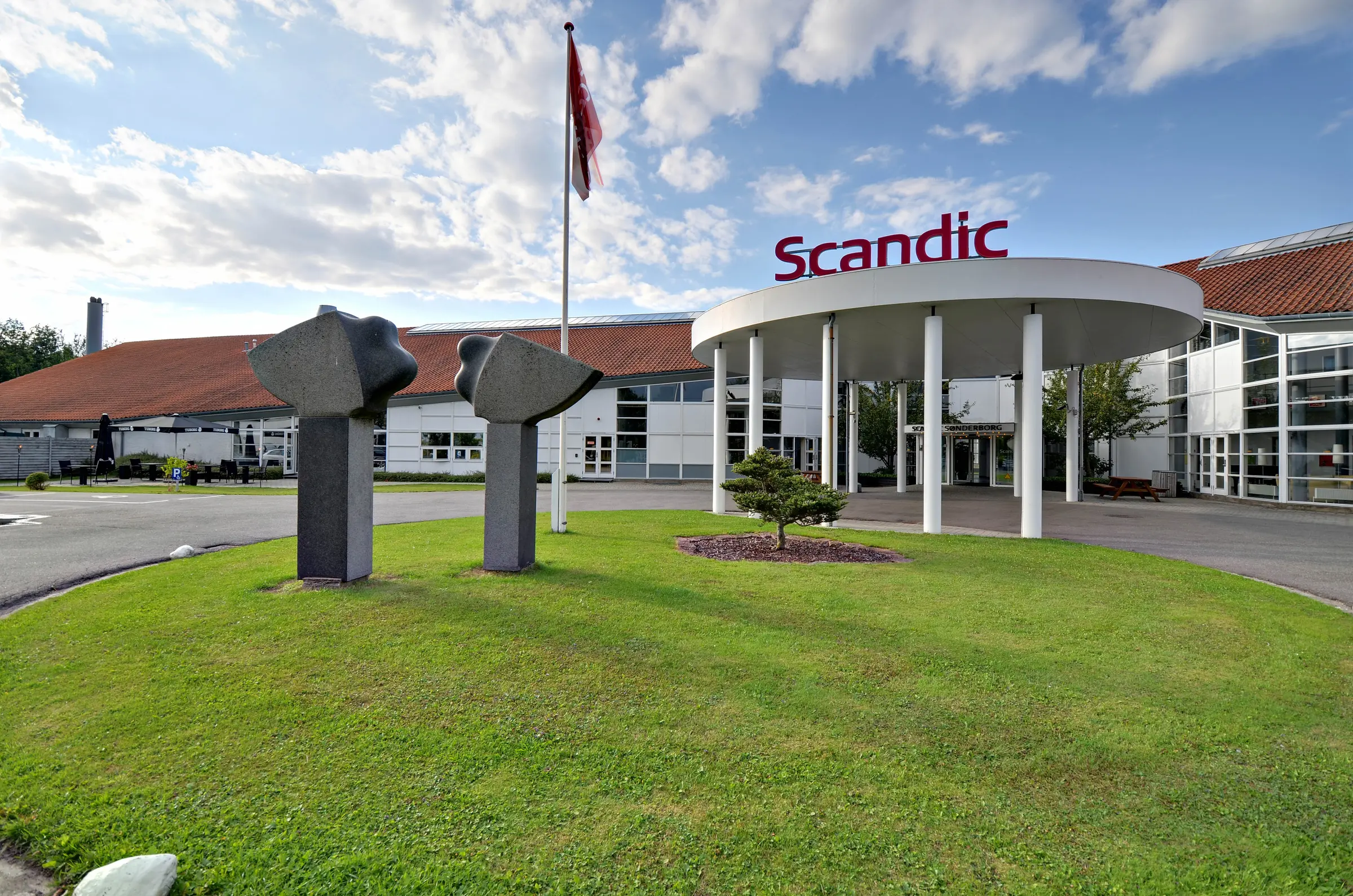 Fassade im Scandic Sonderborg