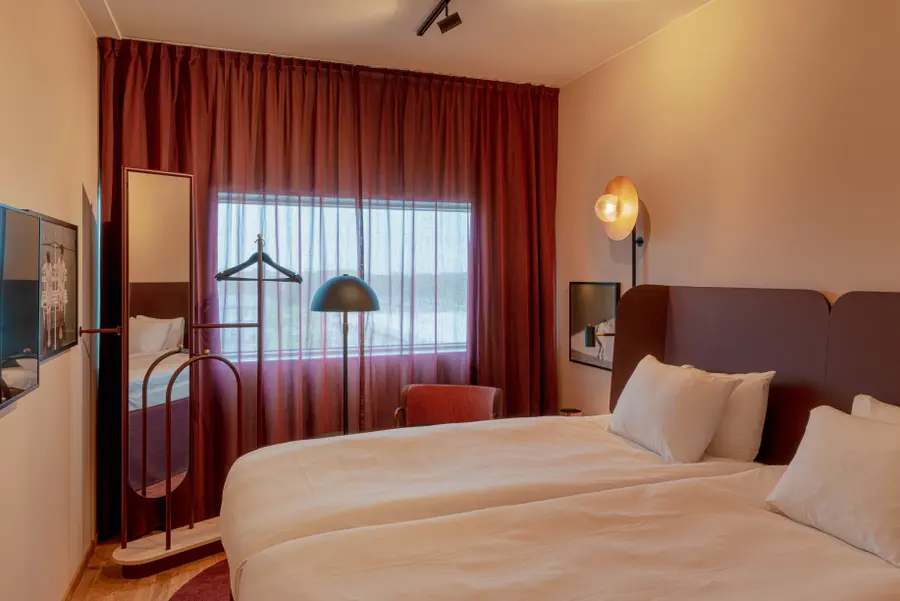 Twin room at Scandic Landvetter