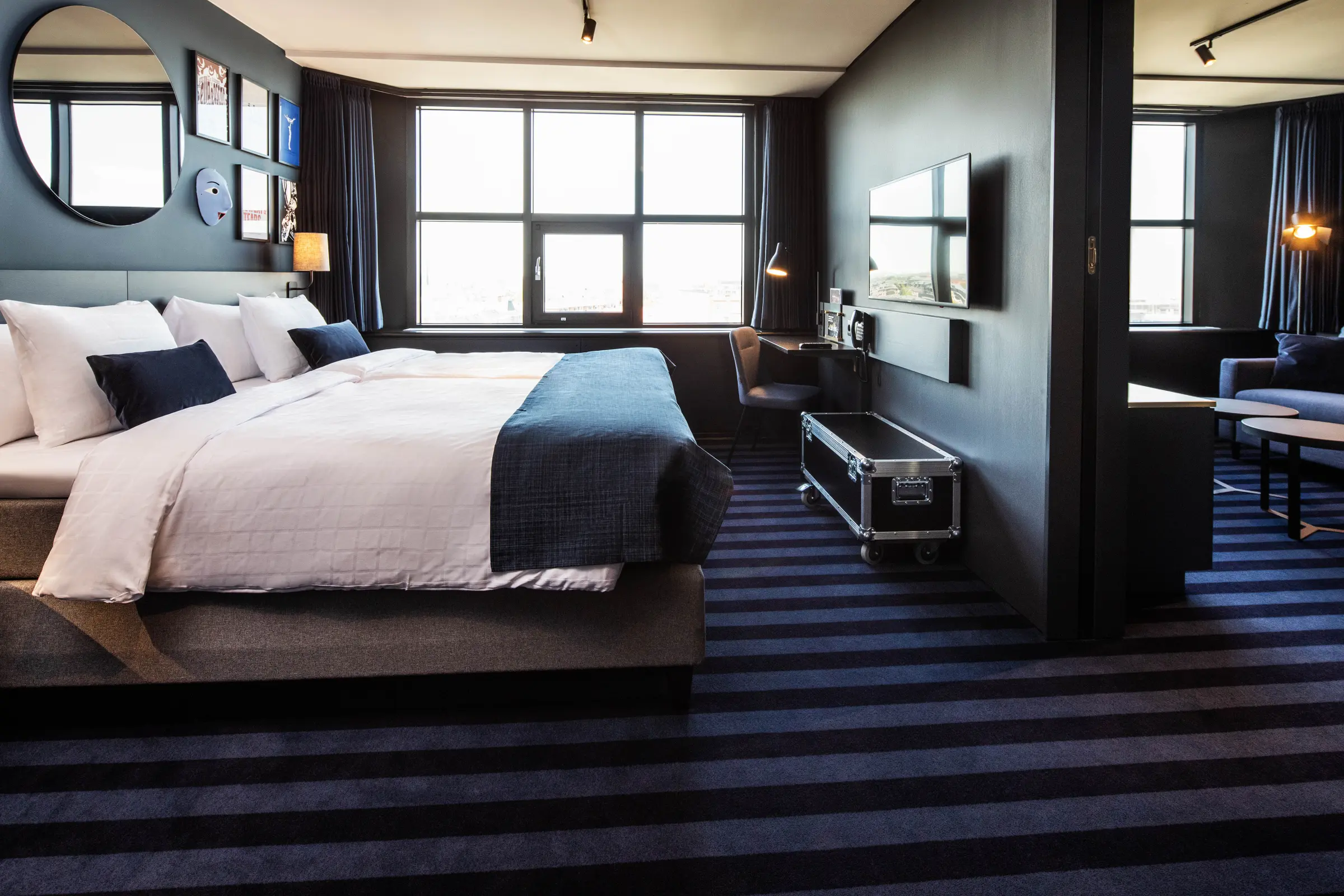 Junior Suite of Scandic Falkoner in Copenhagen