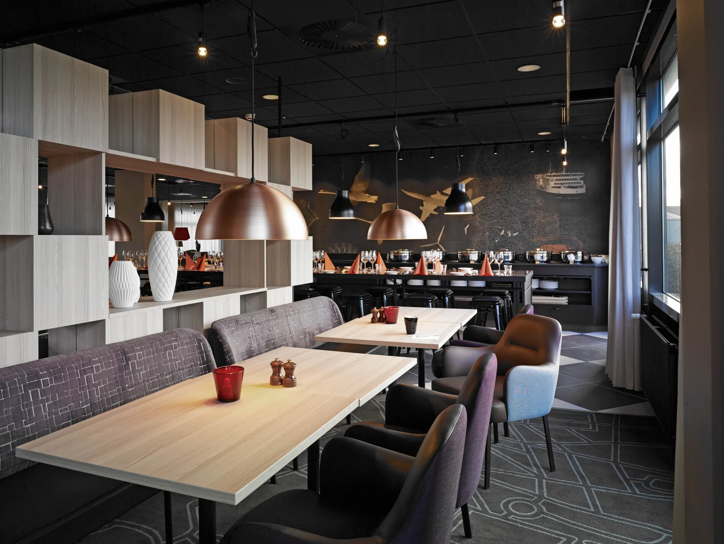 Scandic Aarhus Vest, interior, restaurant