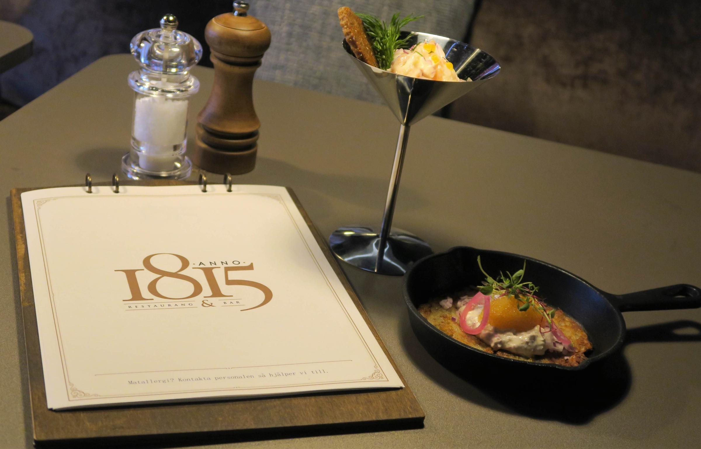 Restaurant Anno 1815 at Scandic Arvika in Sweden