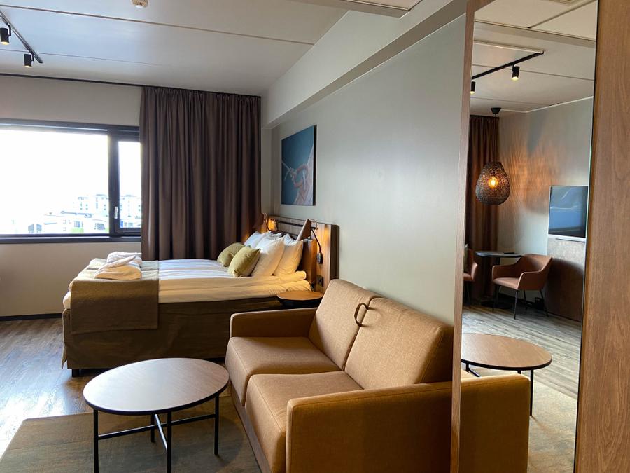 junior suite at scandic sortland