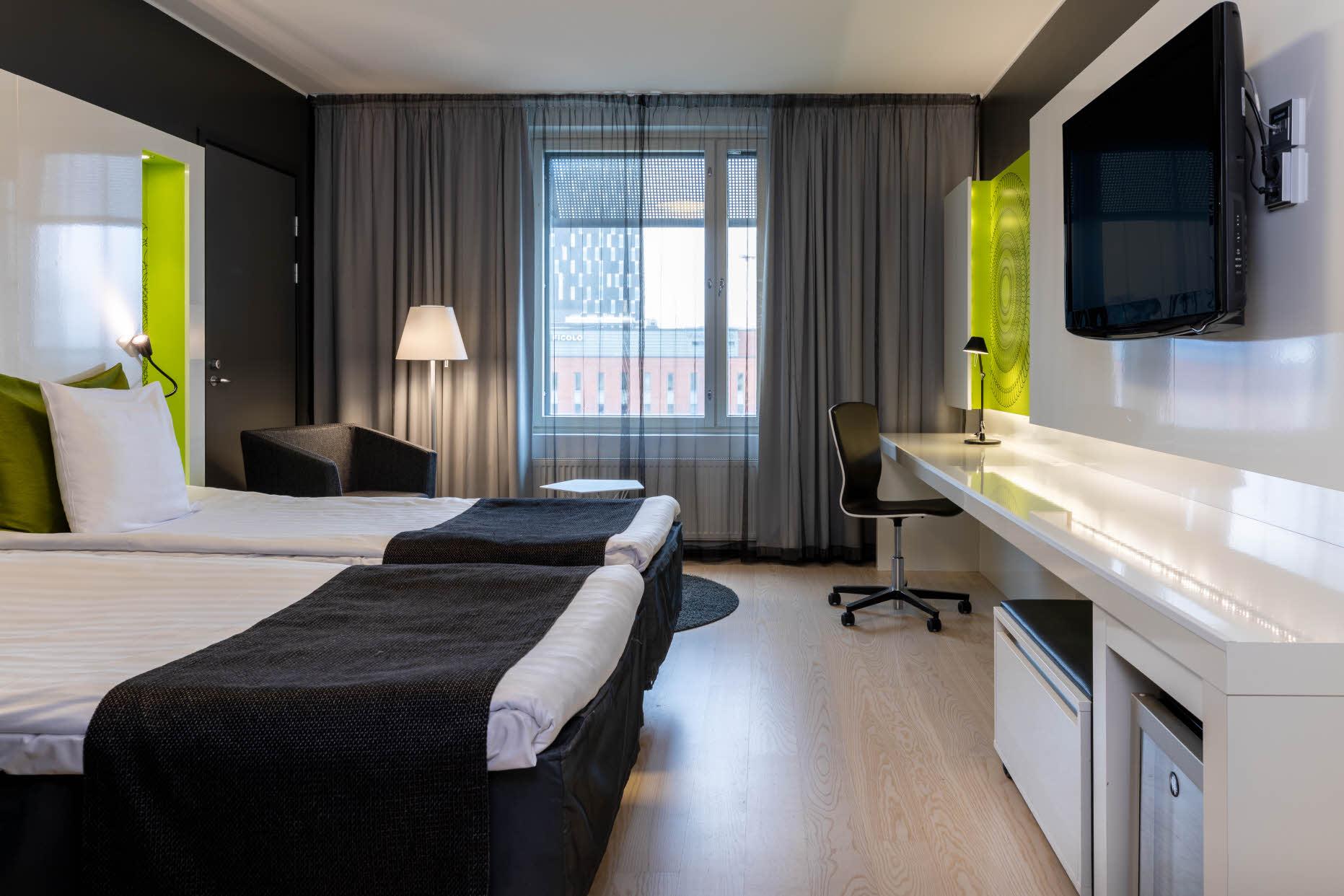 standard room at scandic tampere station