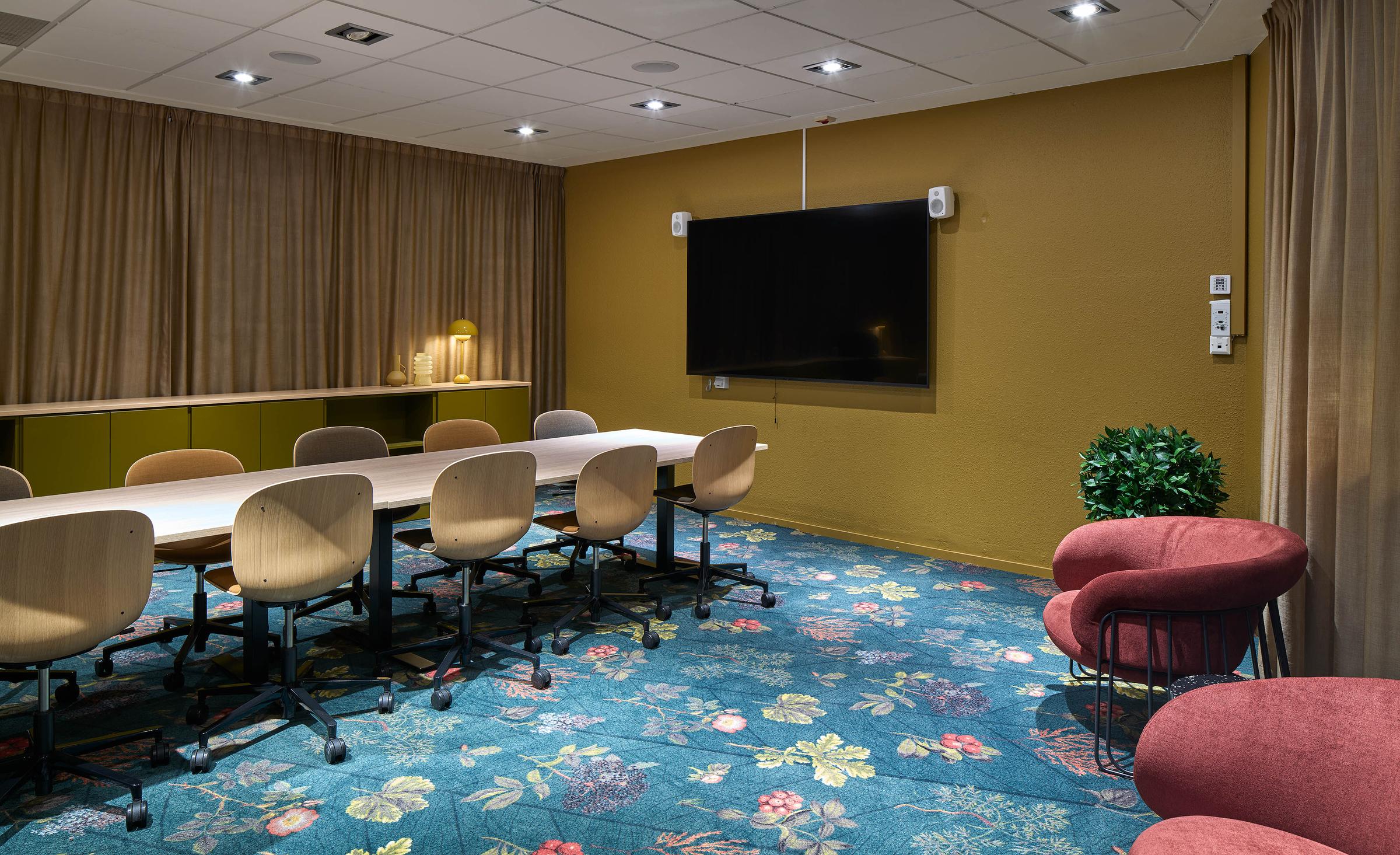 meeting room at scandic swania