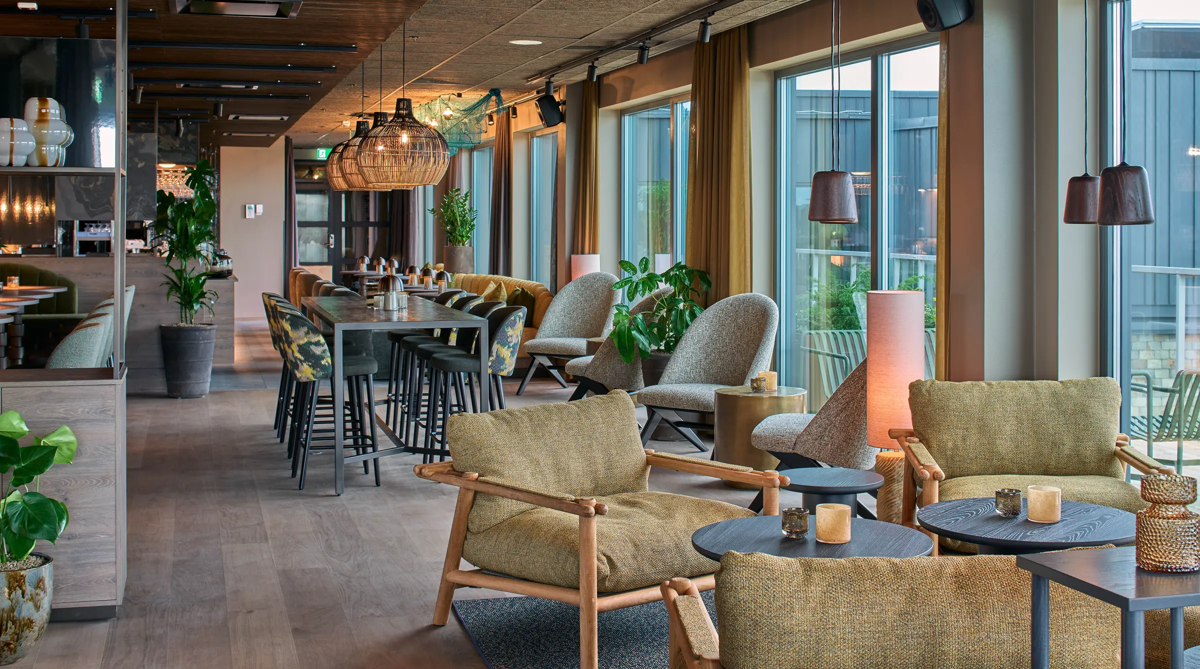 rooftop terrace bar at scandic karlskrona