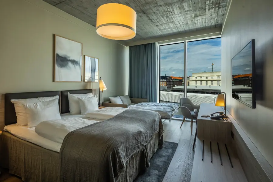 standard family room at scandic spectrum in copenhagen