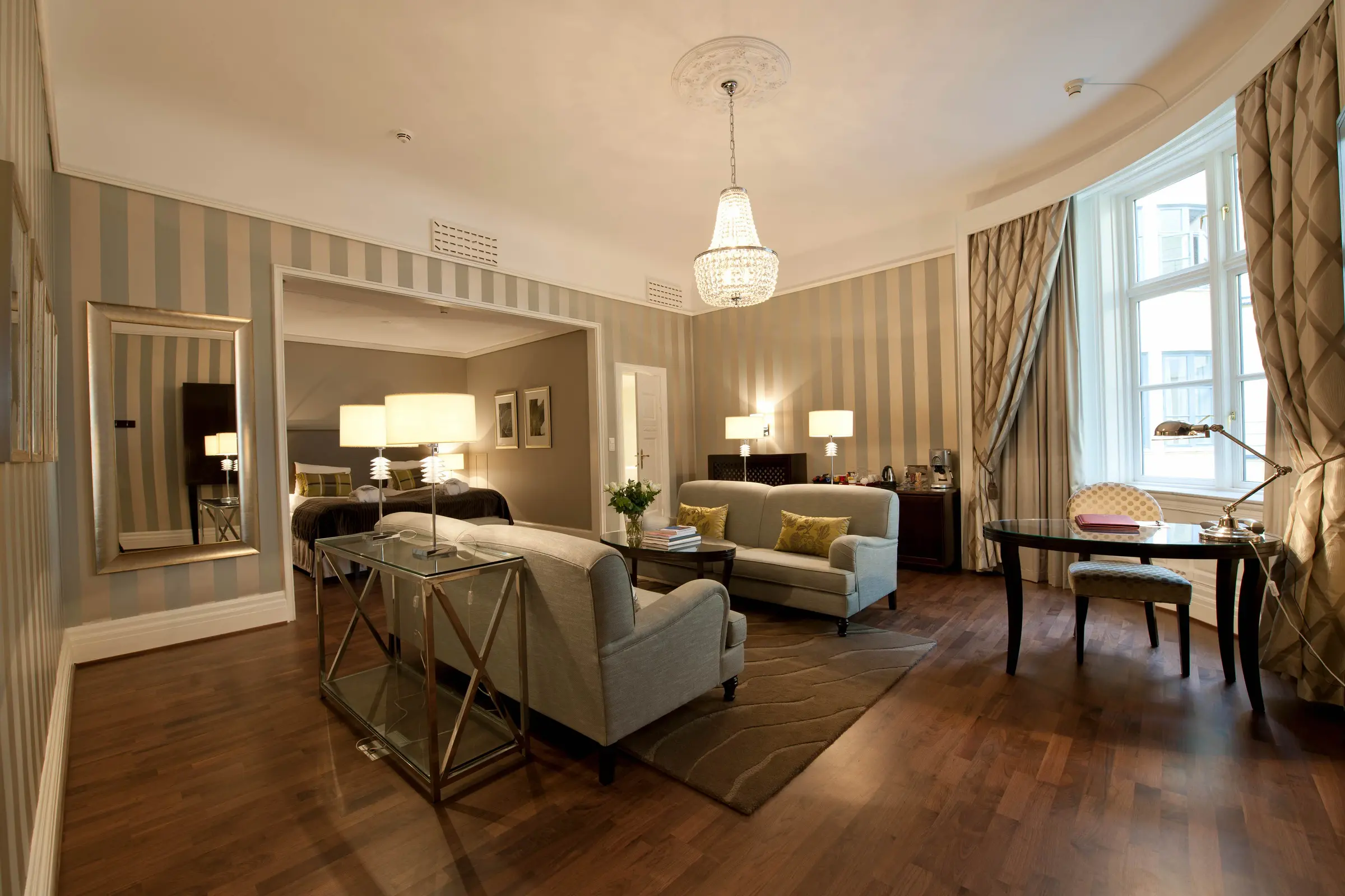 room junior suite at grand hotel oslo in norway