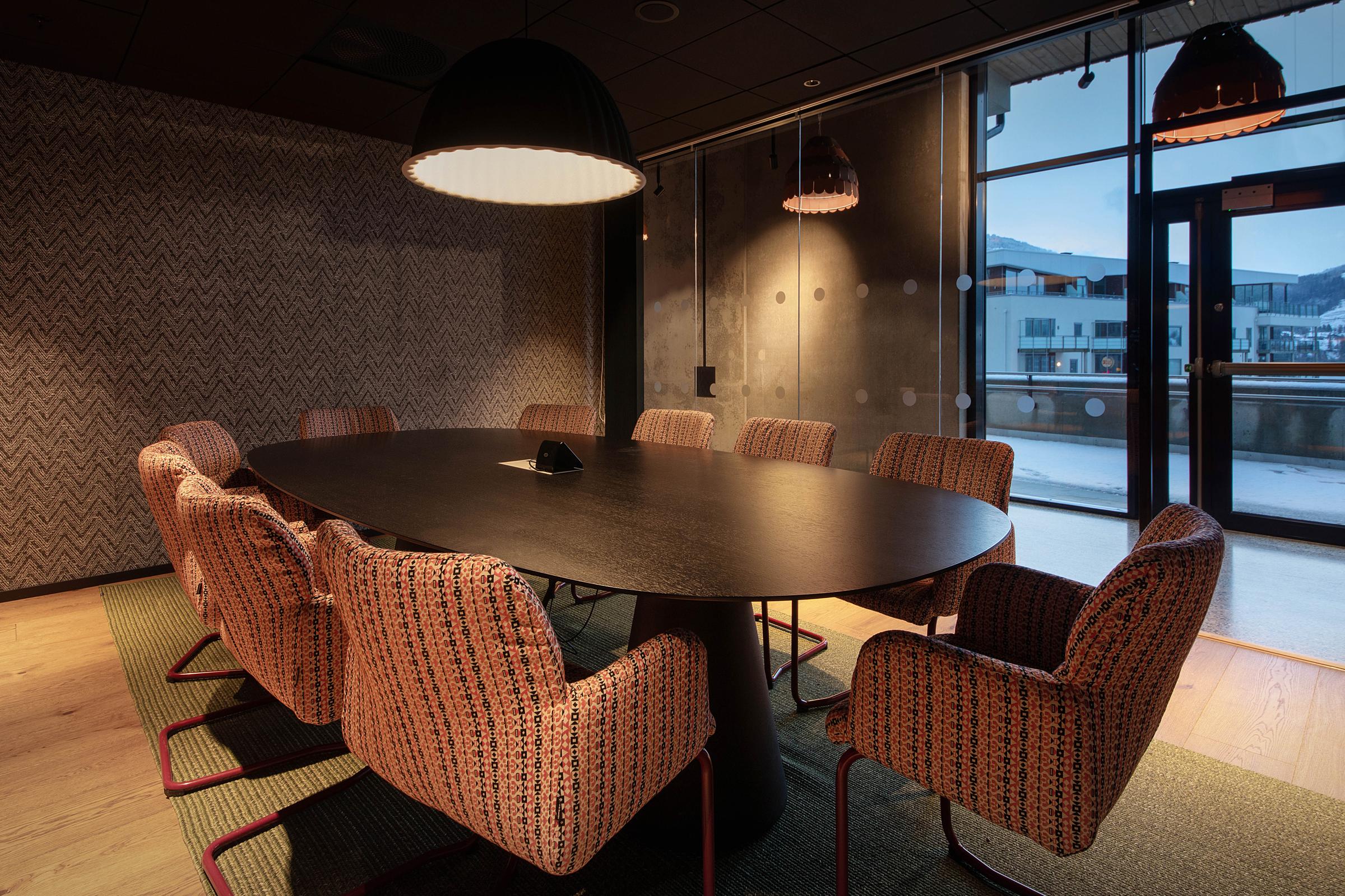 meeting room bula 1 at scandic voss in norway