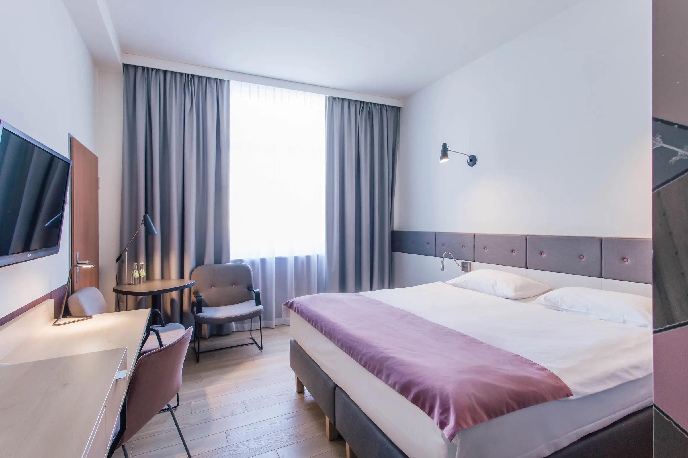 overview of room superior at scandic gdansk in poland