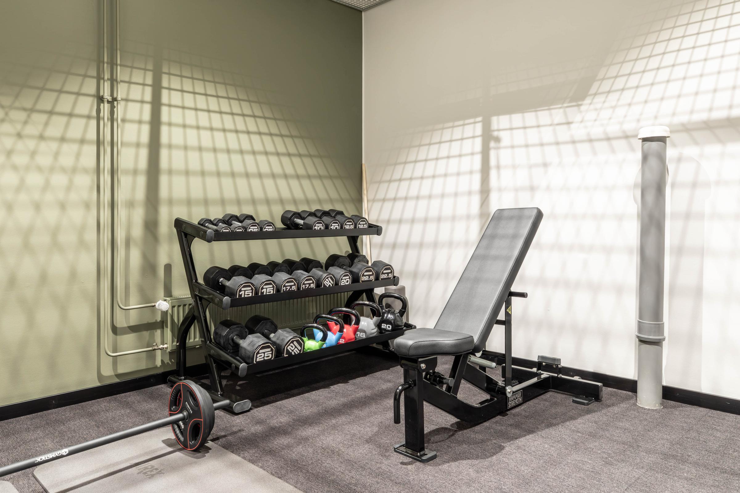 gym at scandic helsinki station