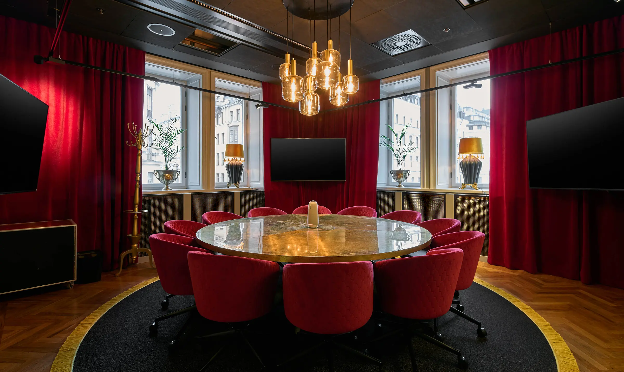 meeting room at scandic grand central in stockholm