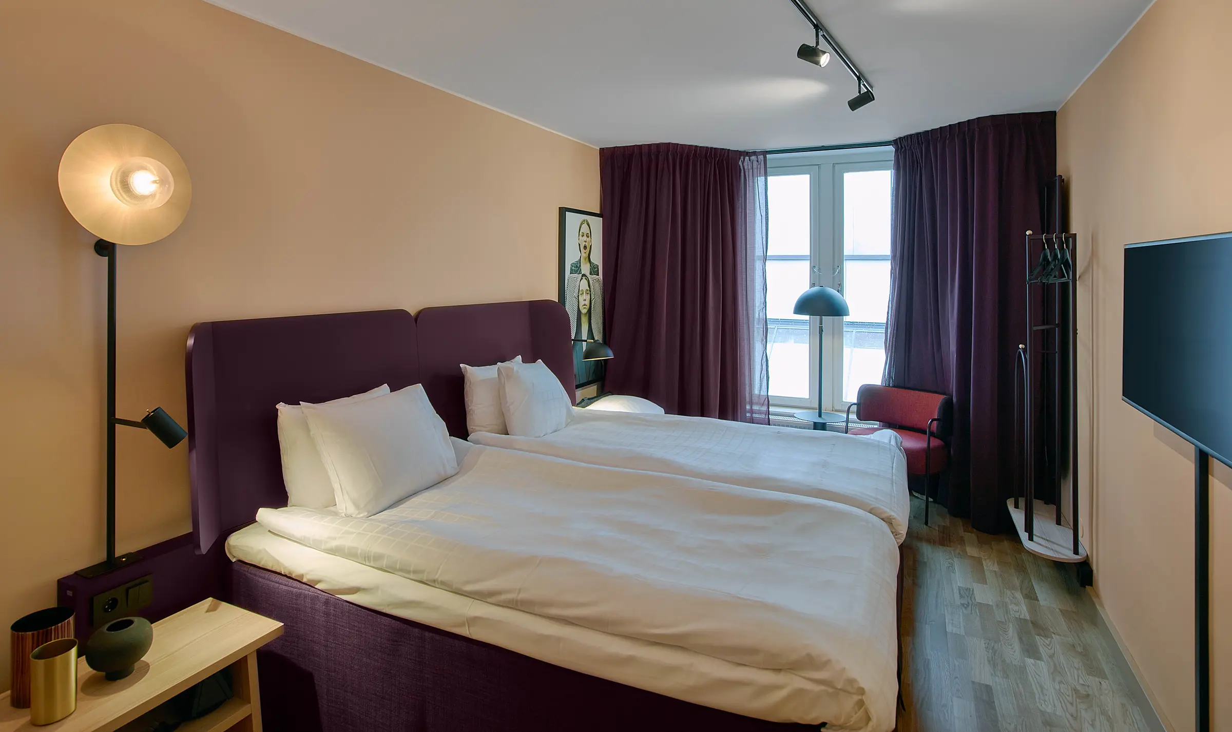 room family three at scandic klara in Stockholm sweden