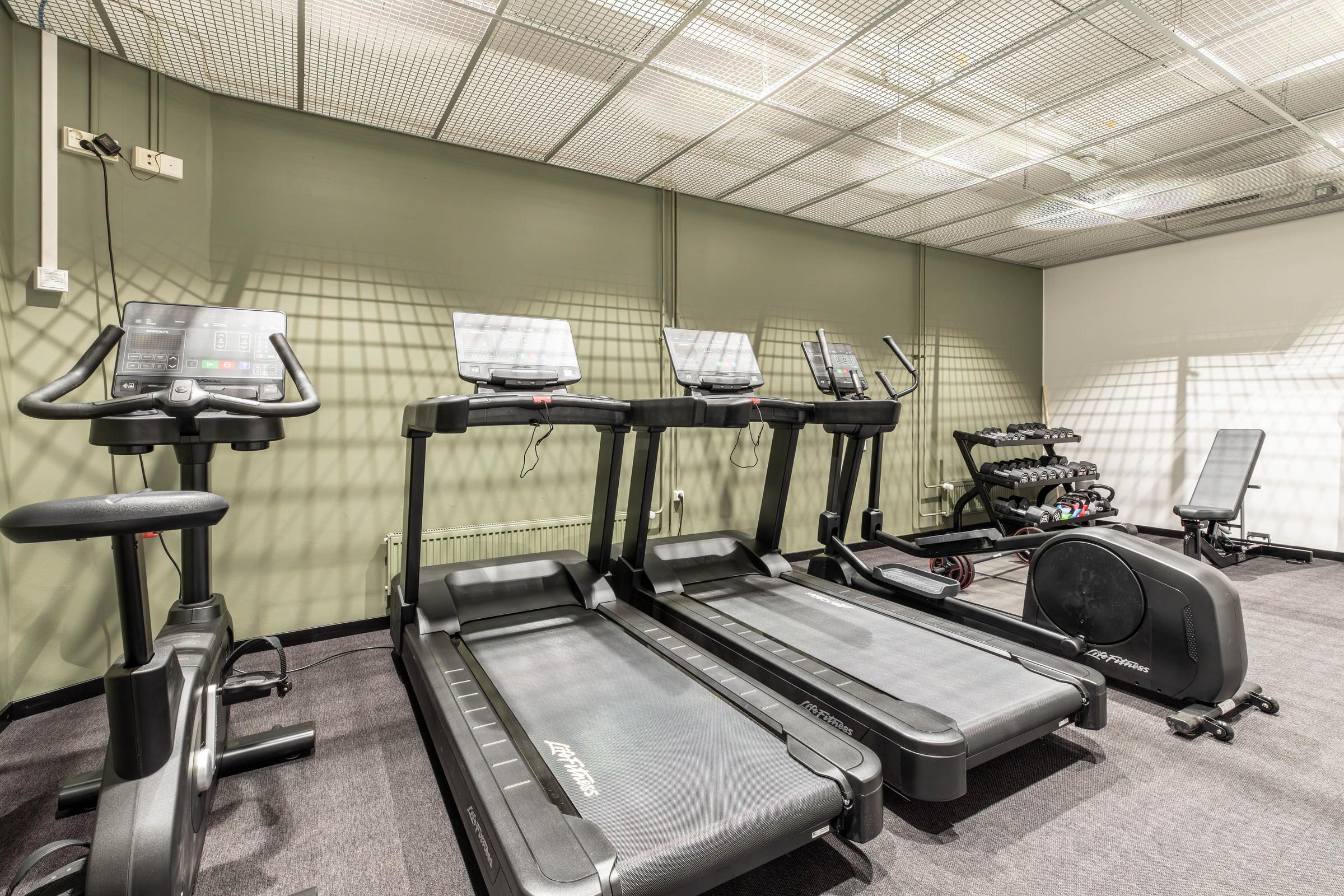 gym at scandic helsinki station