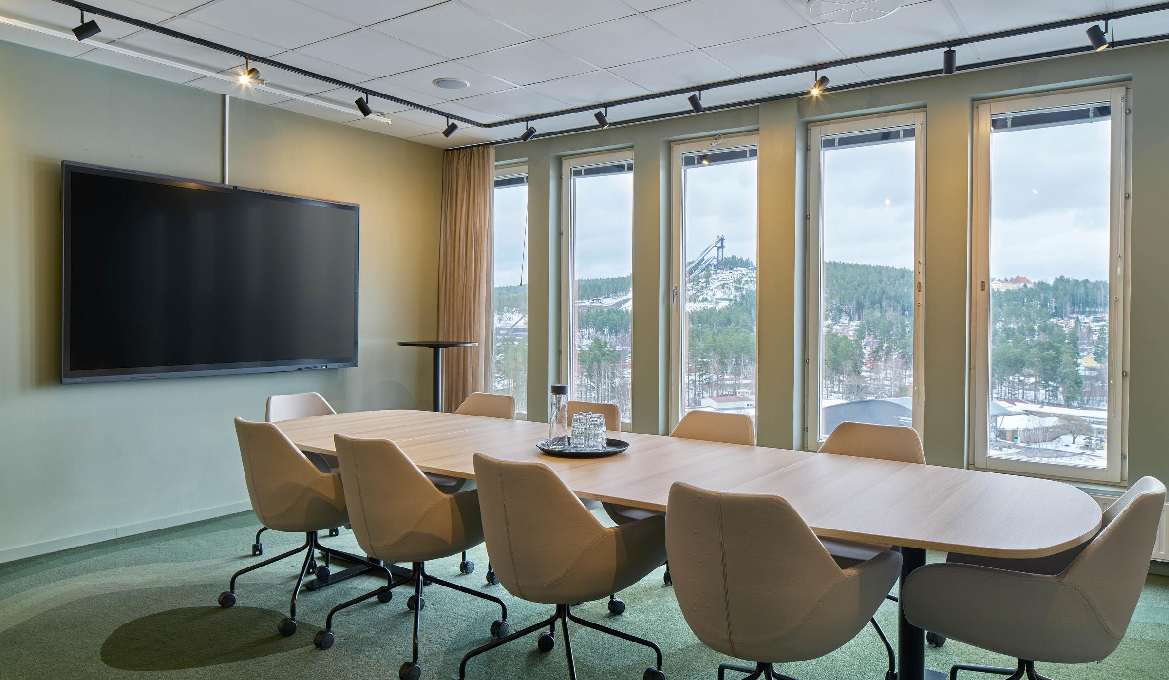 meeting room at scandic lugnet in falun