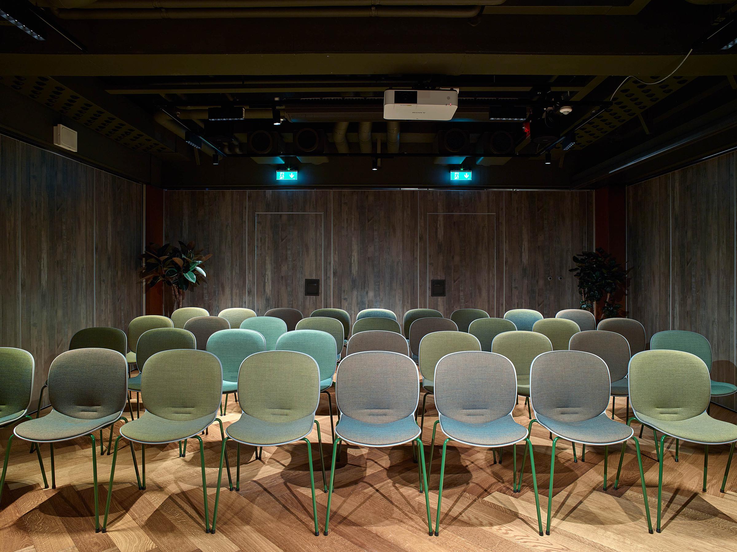 meeting room r2 and r3 at roots theatre style of downtown camper by scandic