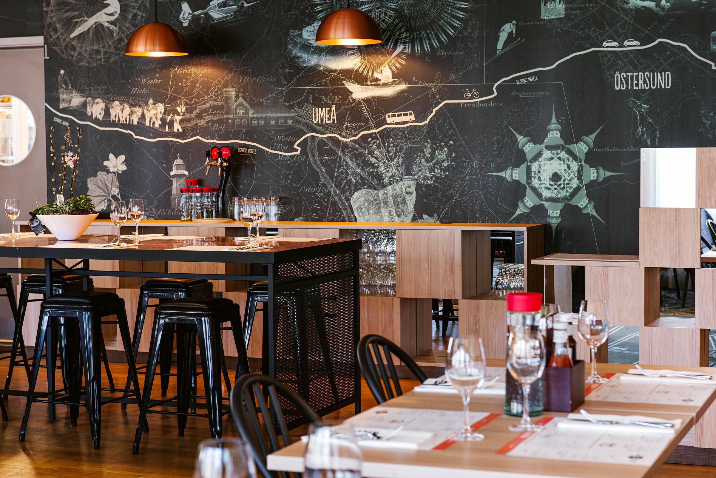 Restaurang hotell Scandic Växjö
