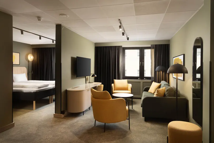 Junior suite at Scandic Neptun
