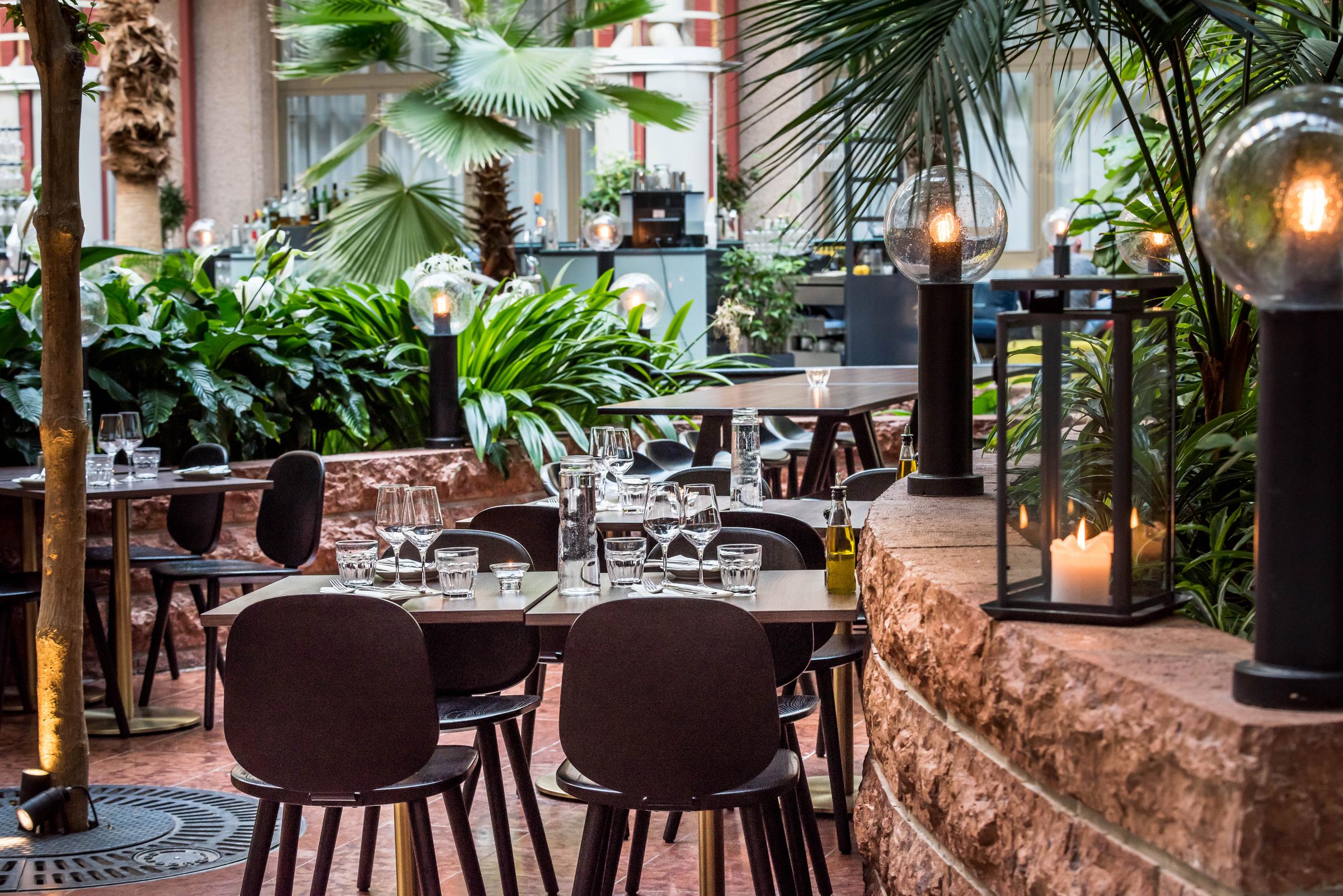 Restaurant table Scandic Infra City Stockholm