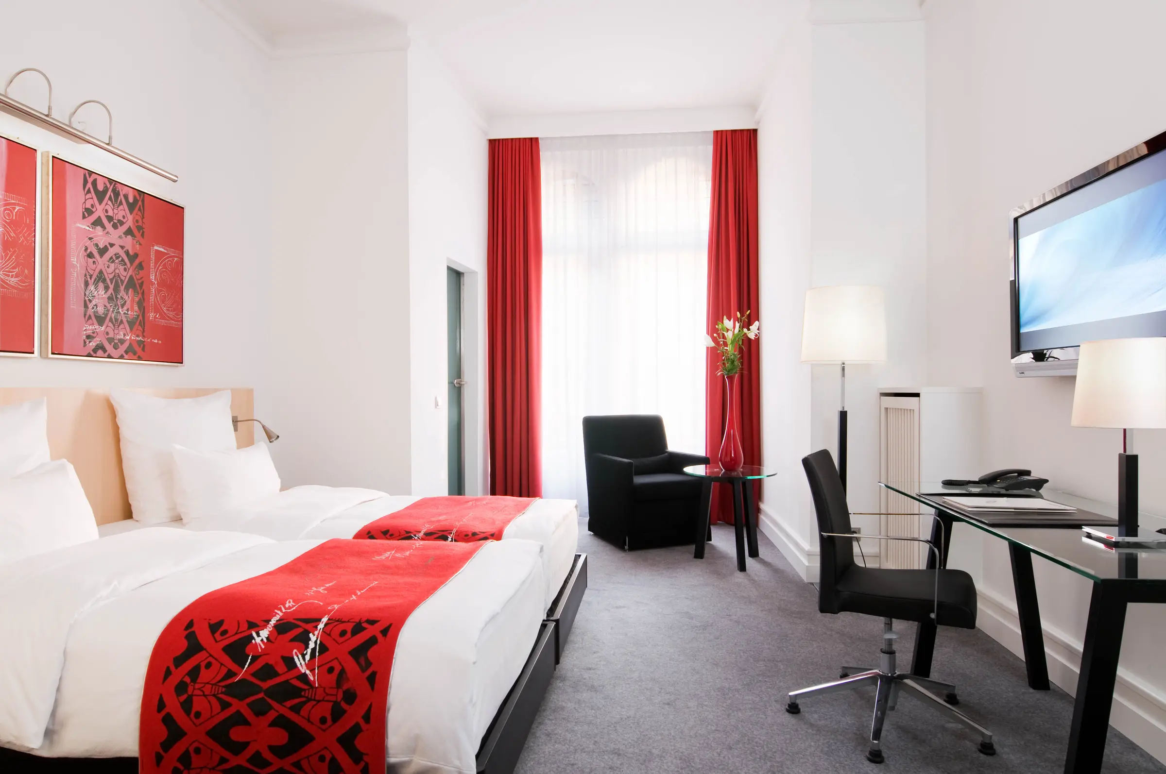 Room of Scandic Palace Hotel in Copenhagen