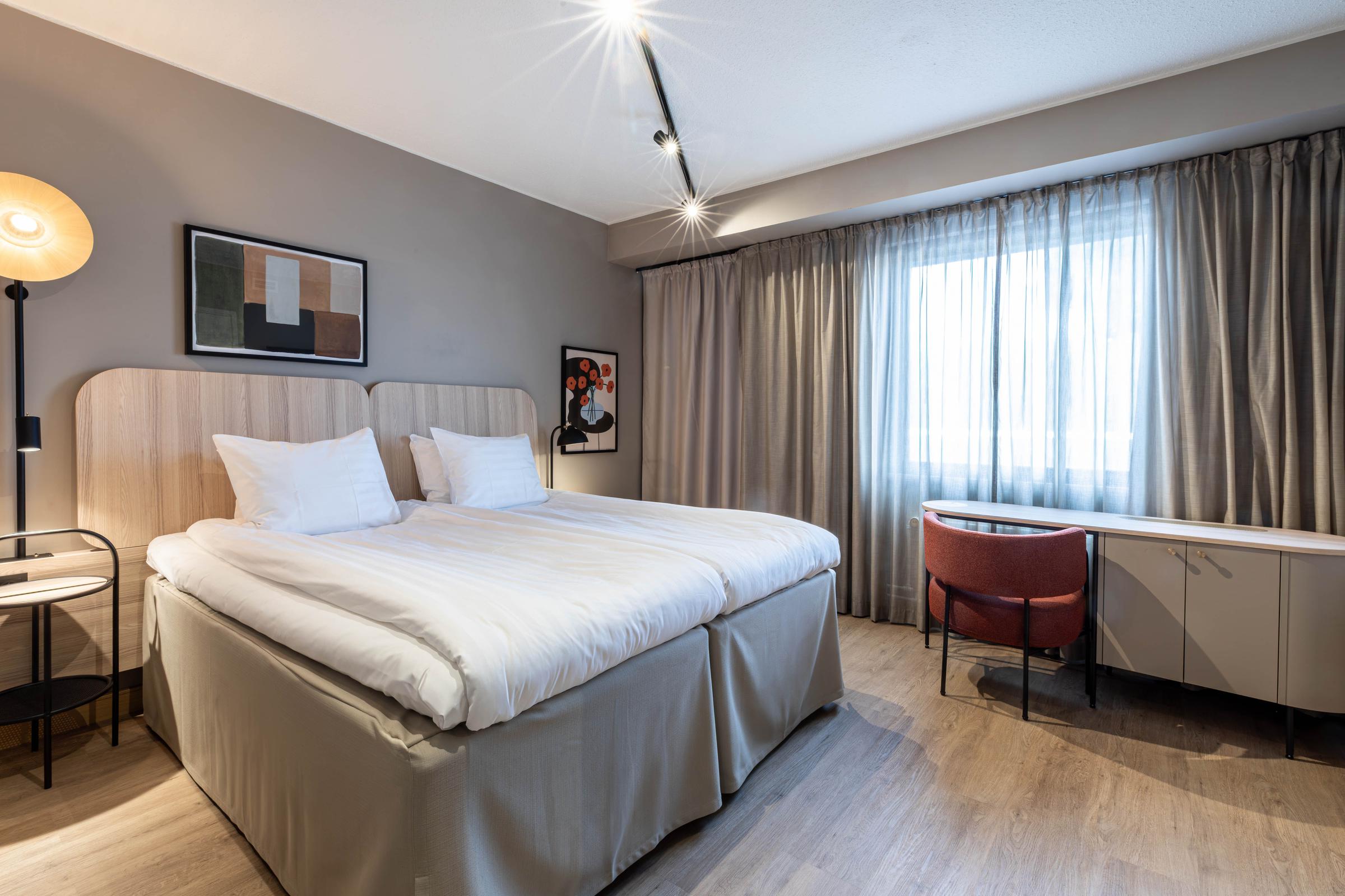 standard room at scandic laajavuori in jyvaskyla finland