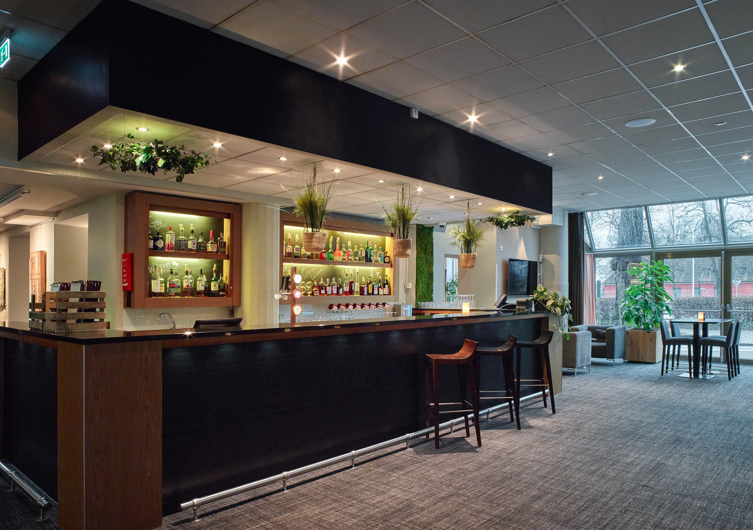 bar at scandic hallandia in halmstad