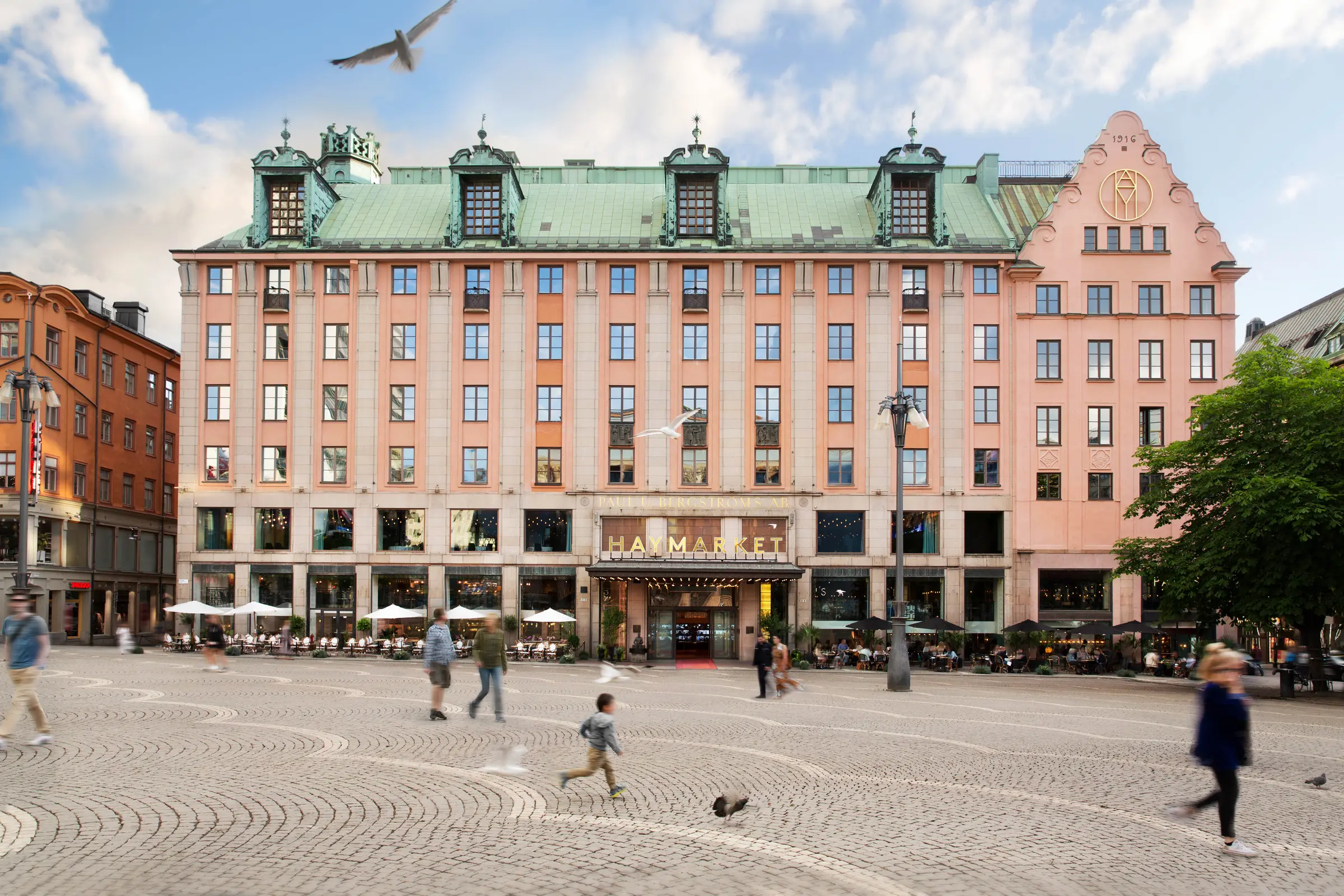 Facade of Haymarket by Scandic in Stockholm